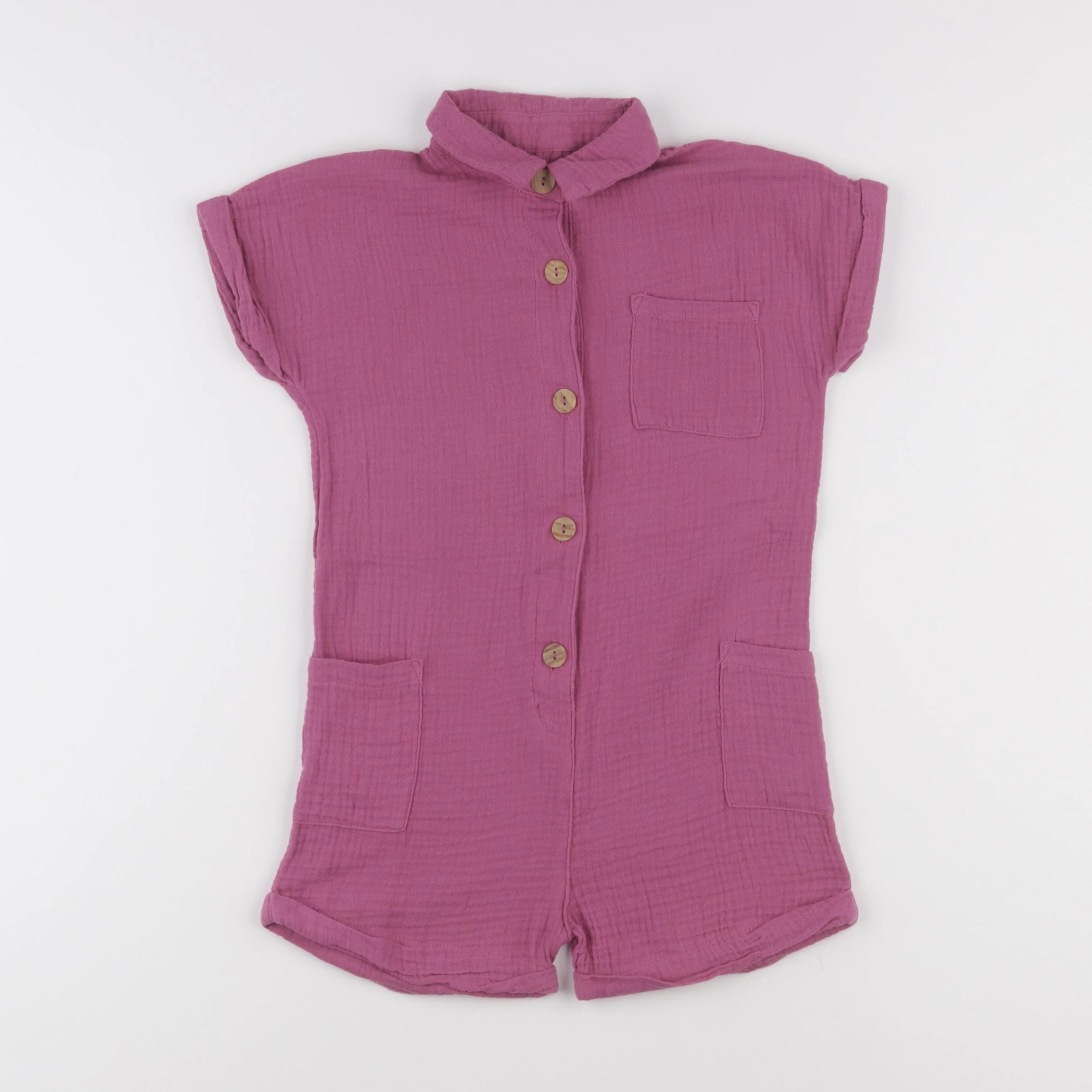 Vertbaudet - combinaison rose - 5 ans