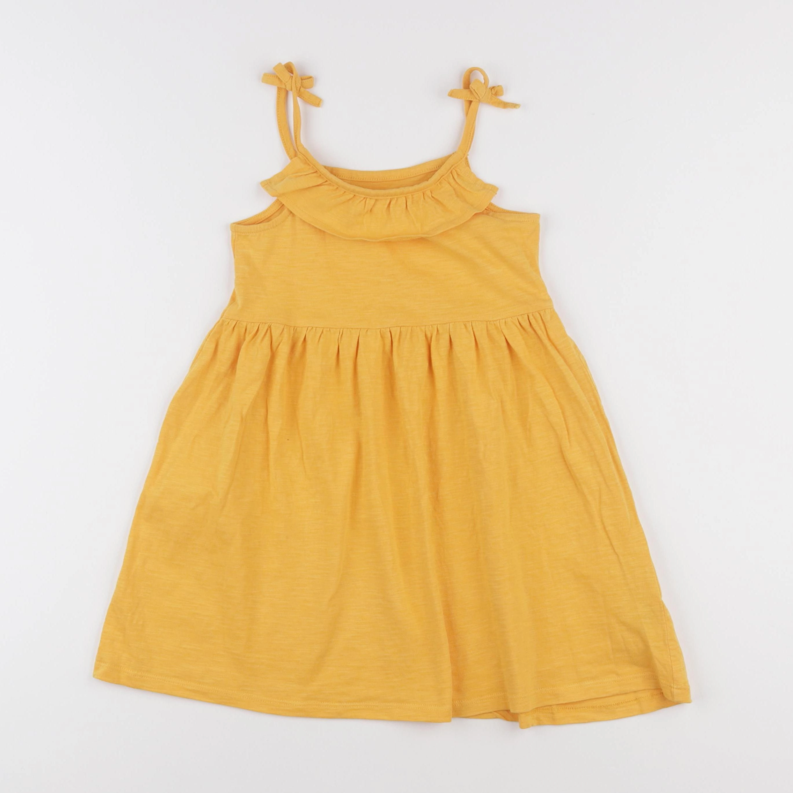 Vertbaudet - robe jaune - 5 ans