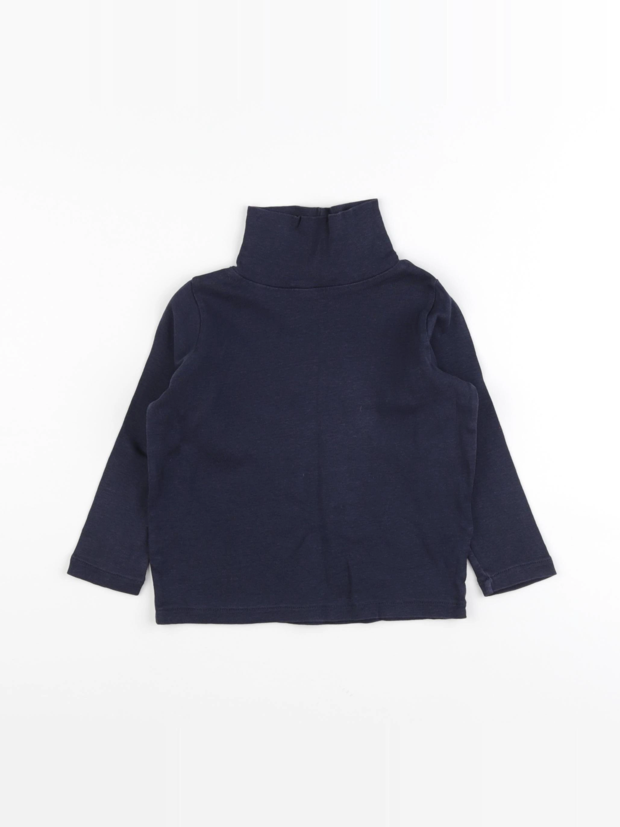 Vertbaudet - sous-pull bleu - 3 ans