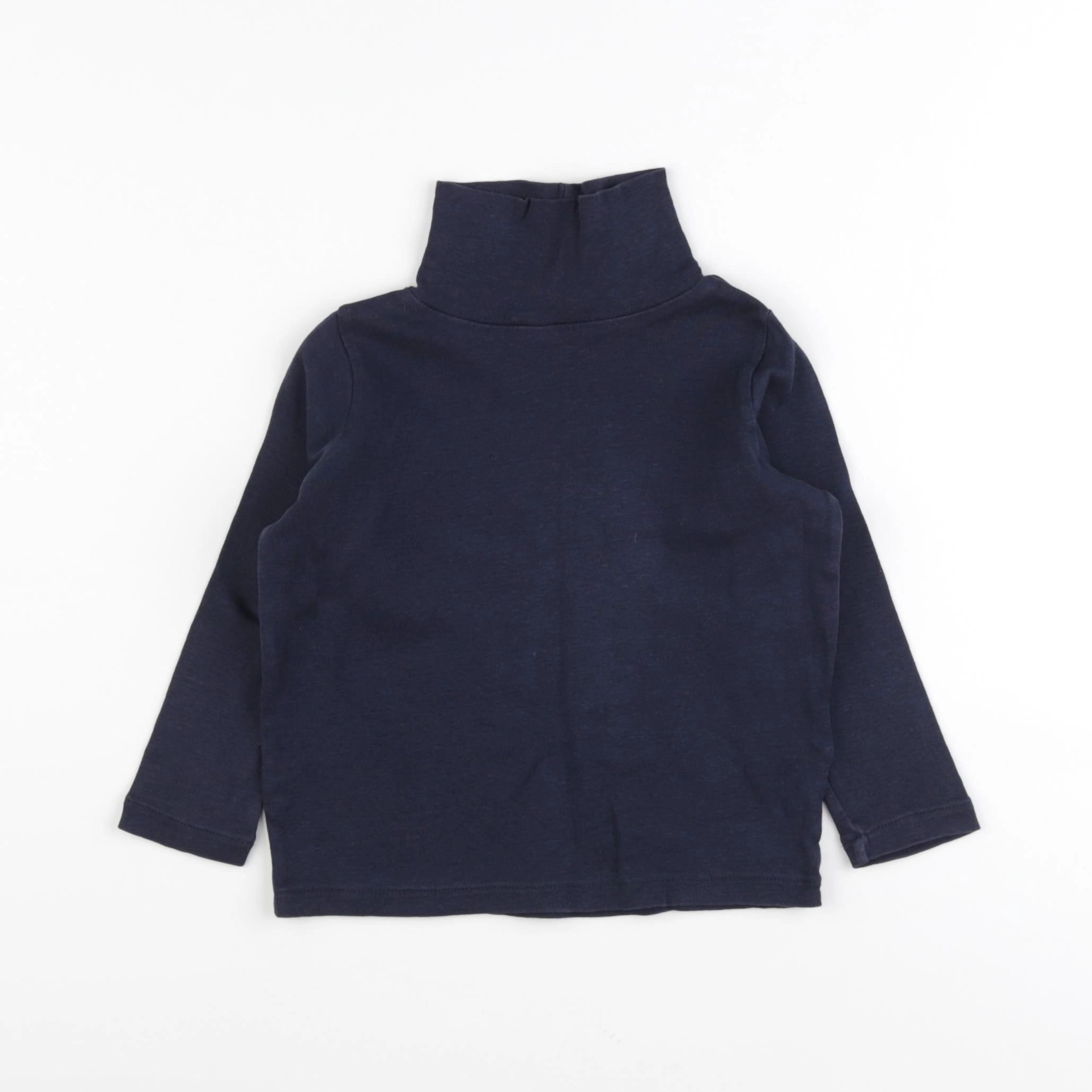 Vertbaudet - sous-pull bleu - 3 ans