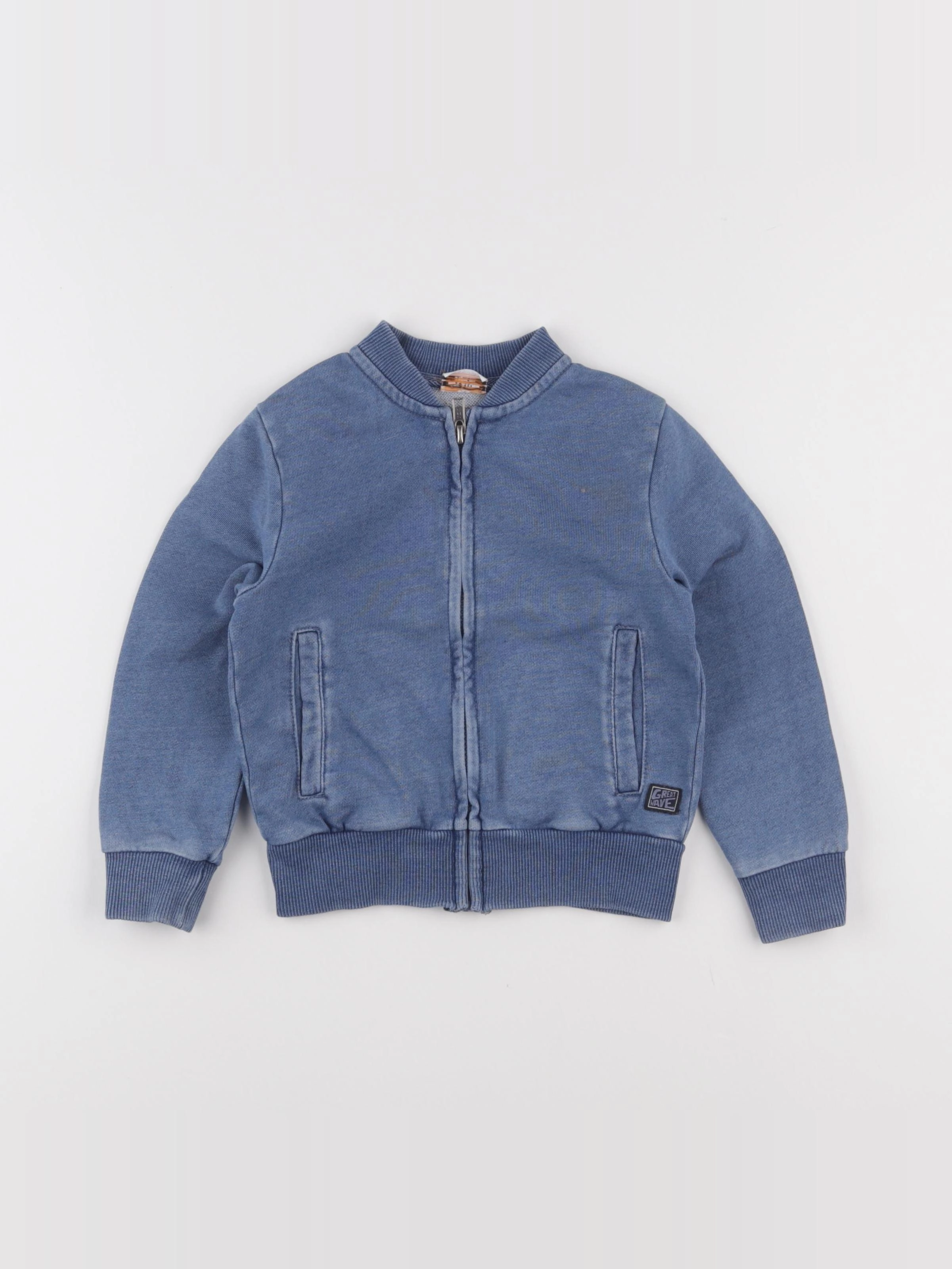 Tape à l'oeil - sweat bleu - 3 ans