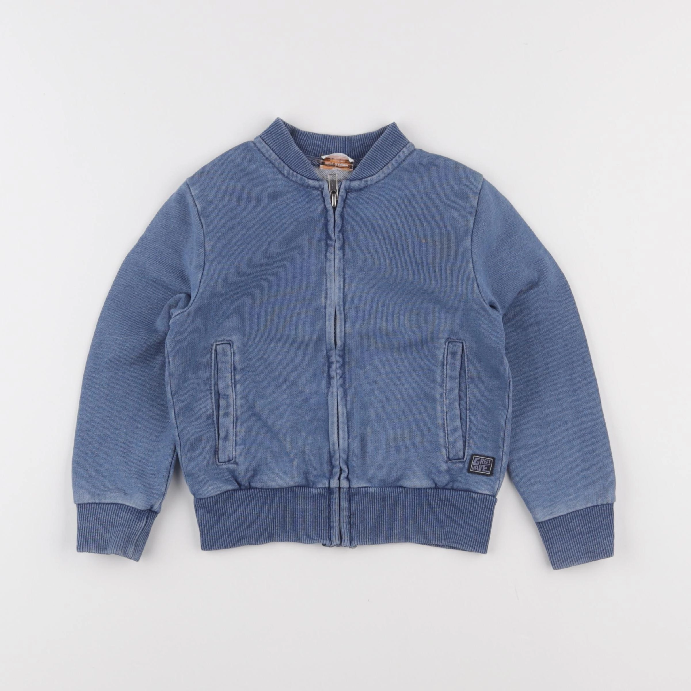 Tape à l'oeil - sweat bleu - 3 ans