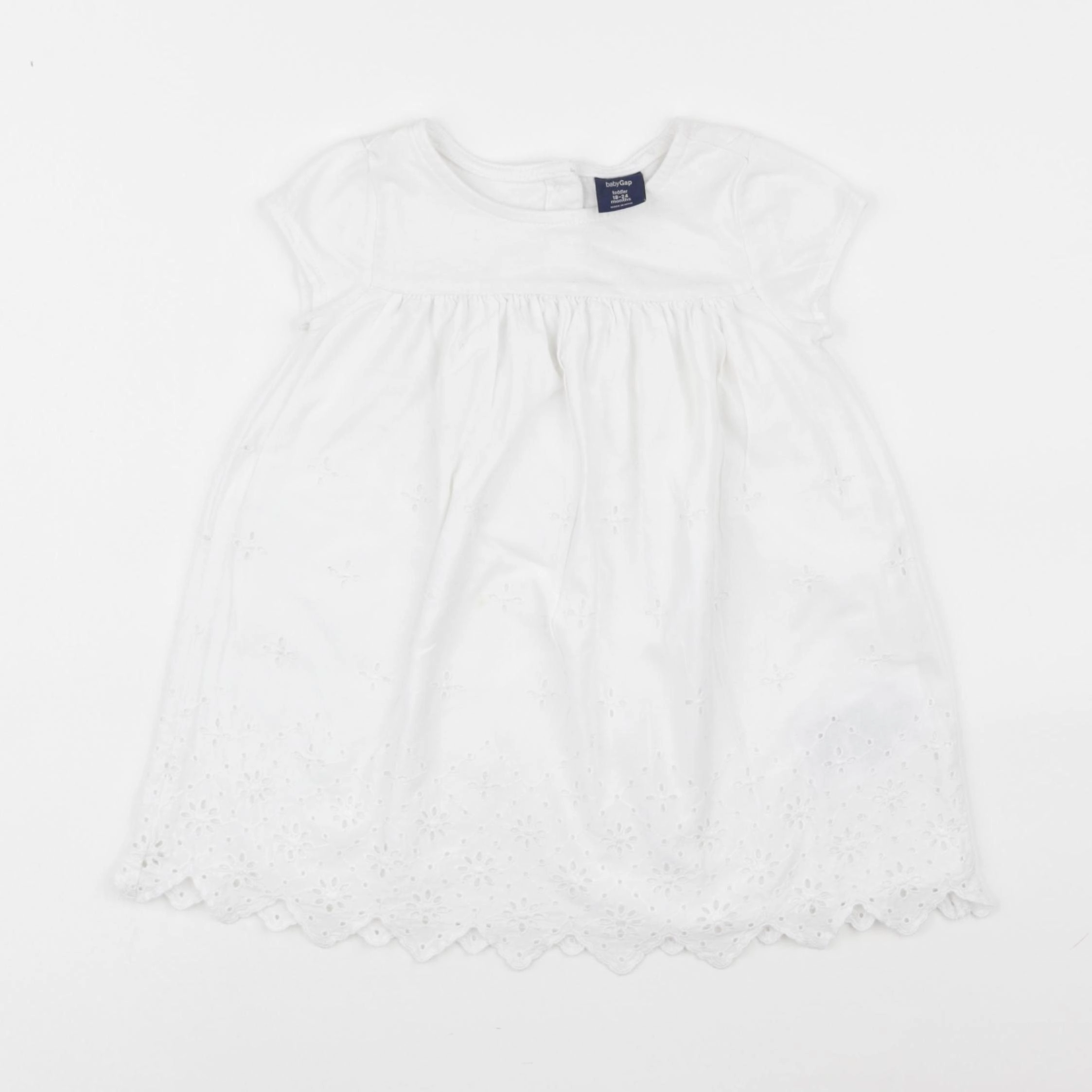 GAP - tee-shirt blanc - 18/24 mois