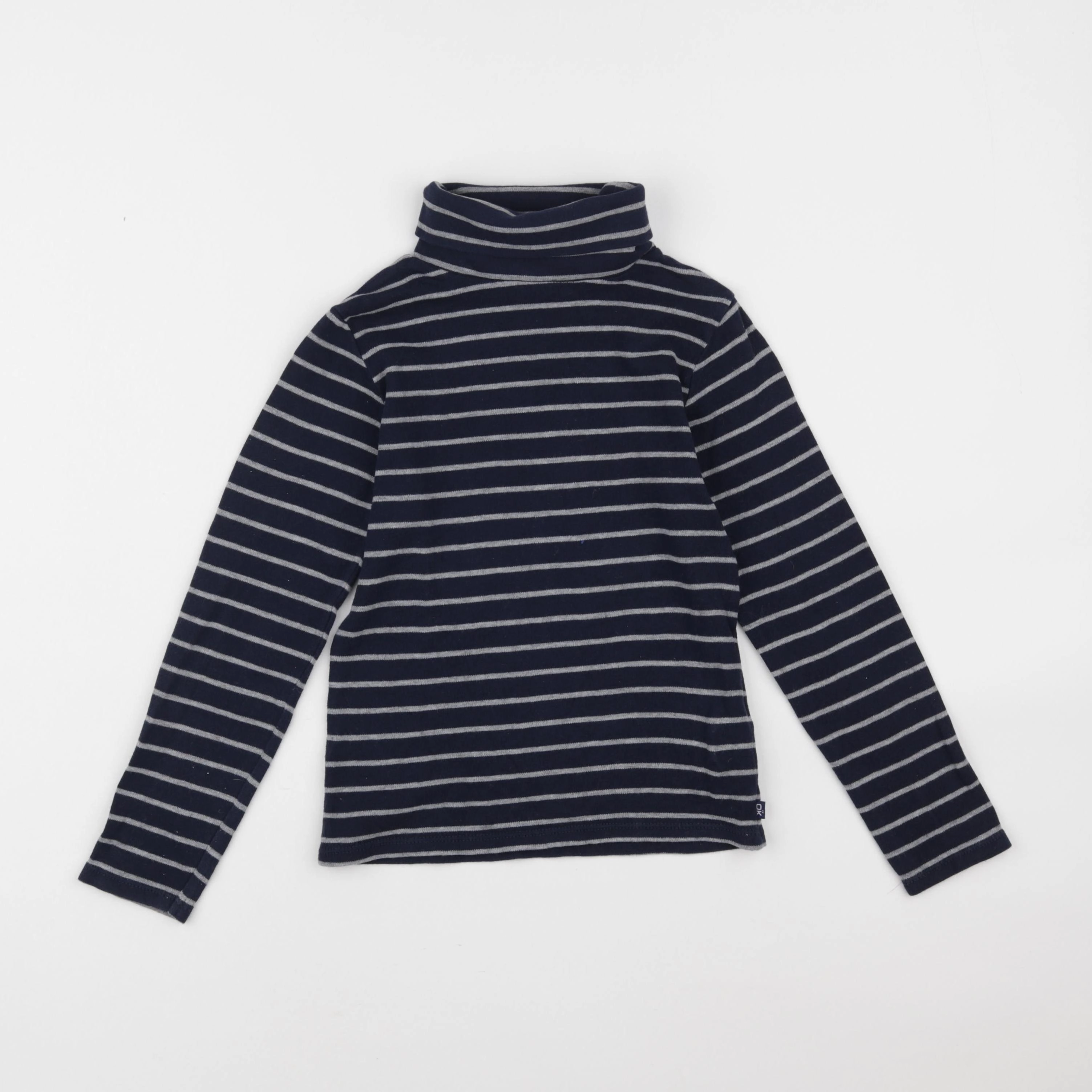 Okaidi - sous-pull bleu - 8 ans