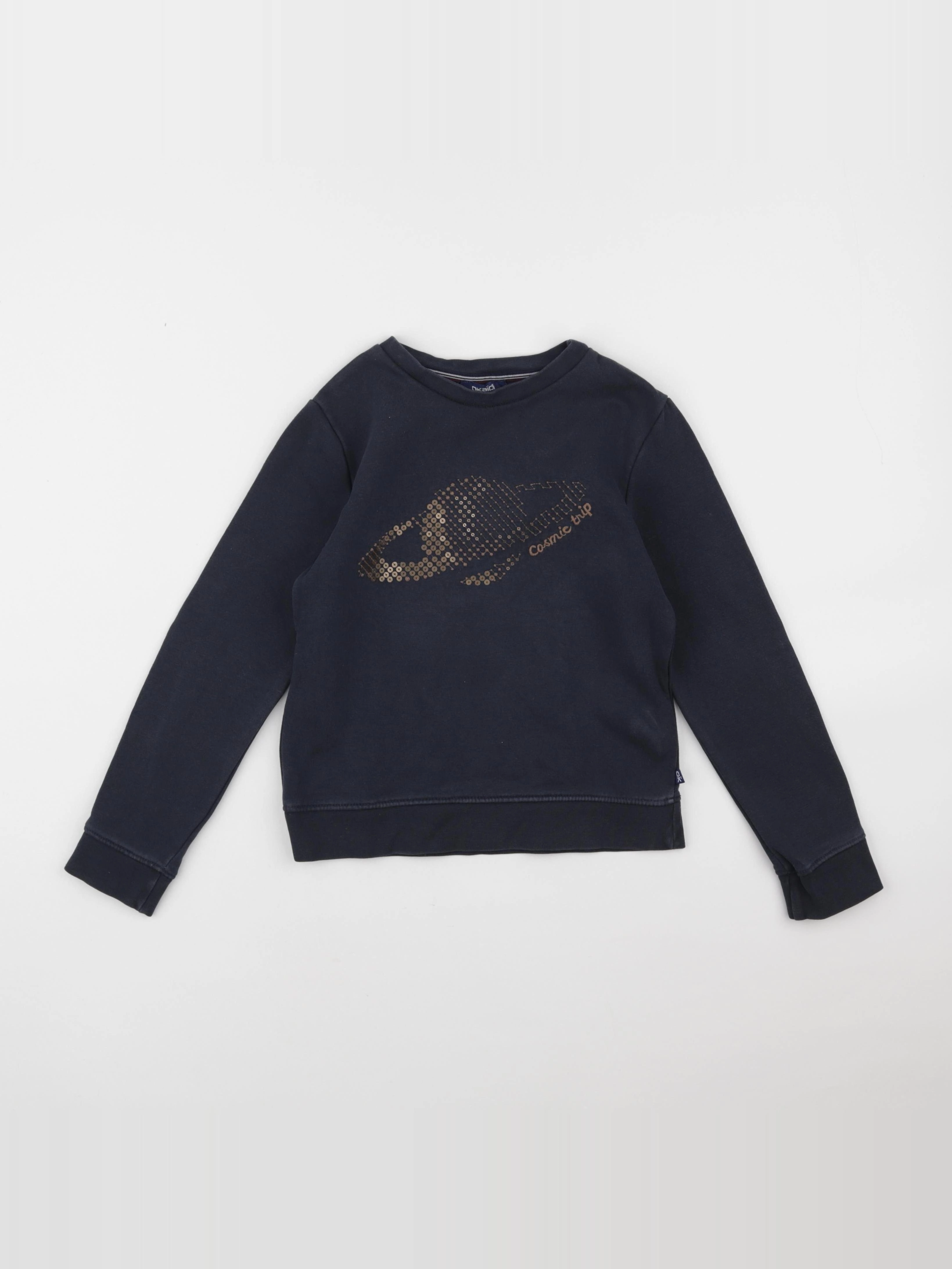 Okaidi - sweat bleu - 8 ans
