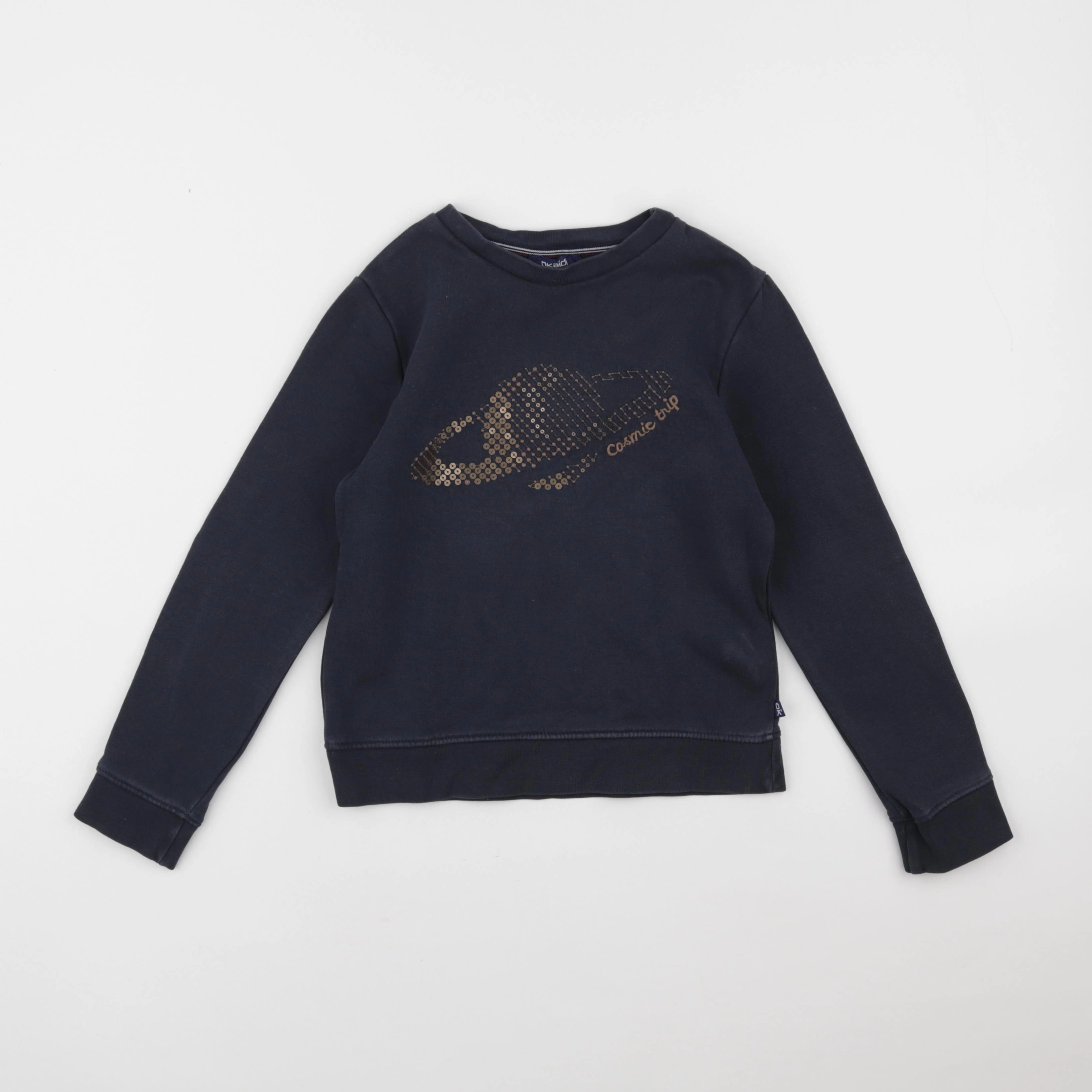 Okaidi - sweat bleu - 8 ans
