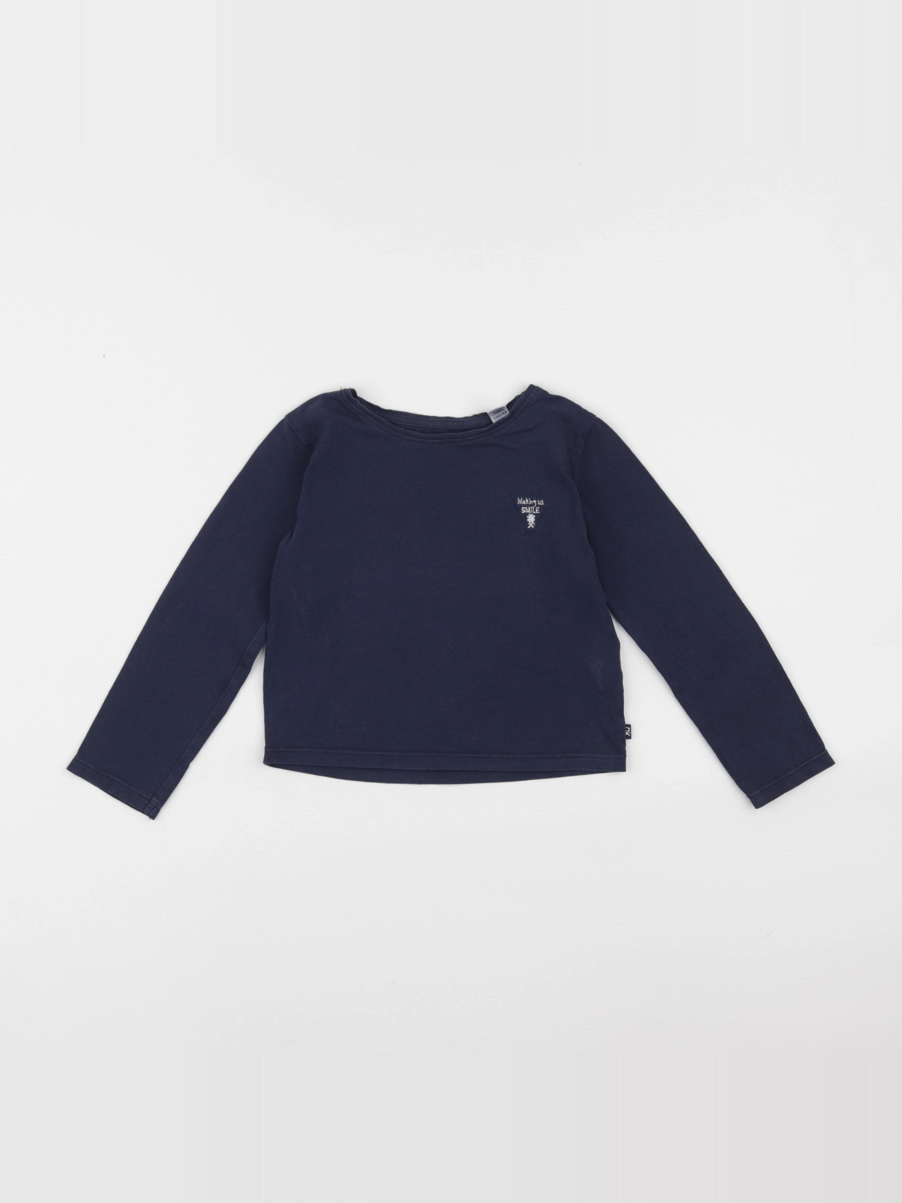 Okaidi - tee-shirt bleu - 3 ans