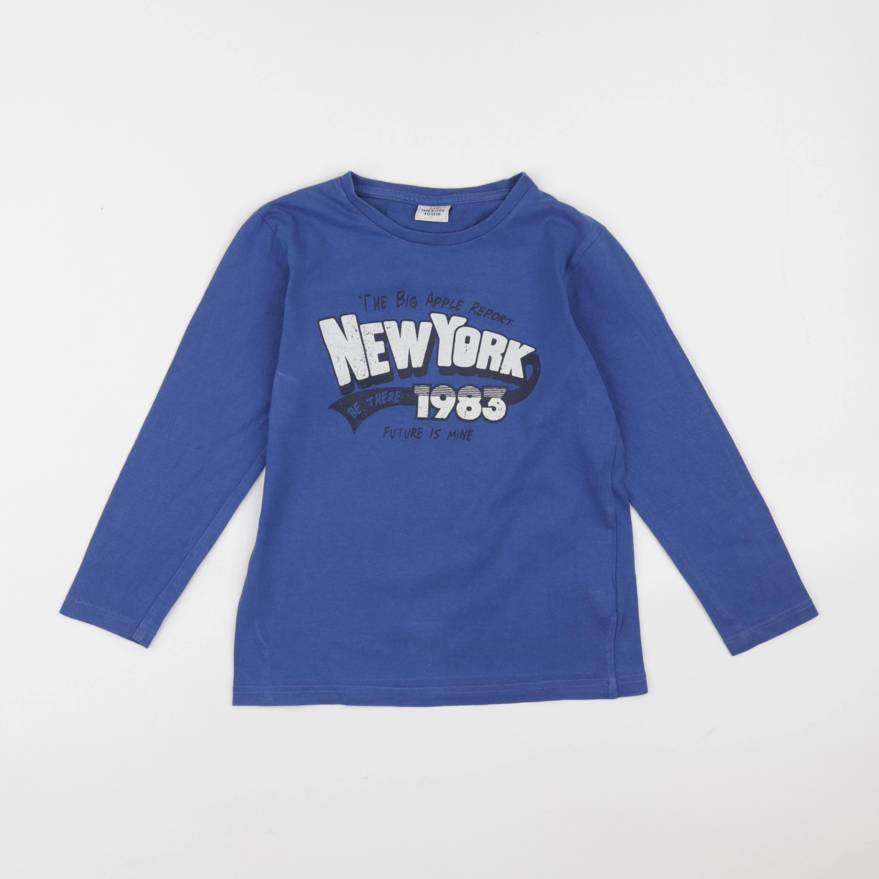 Tape à l'oeil - tee-shirt bleu - 8 ans