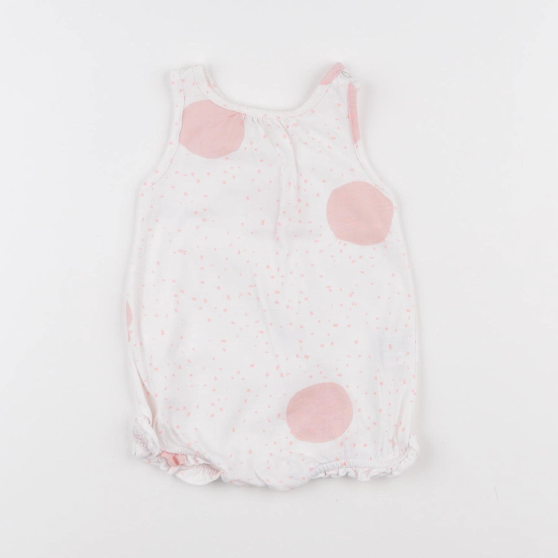 Zara - combinaison rose - 1/3 mois