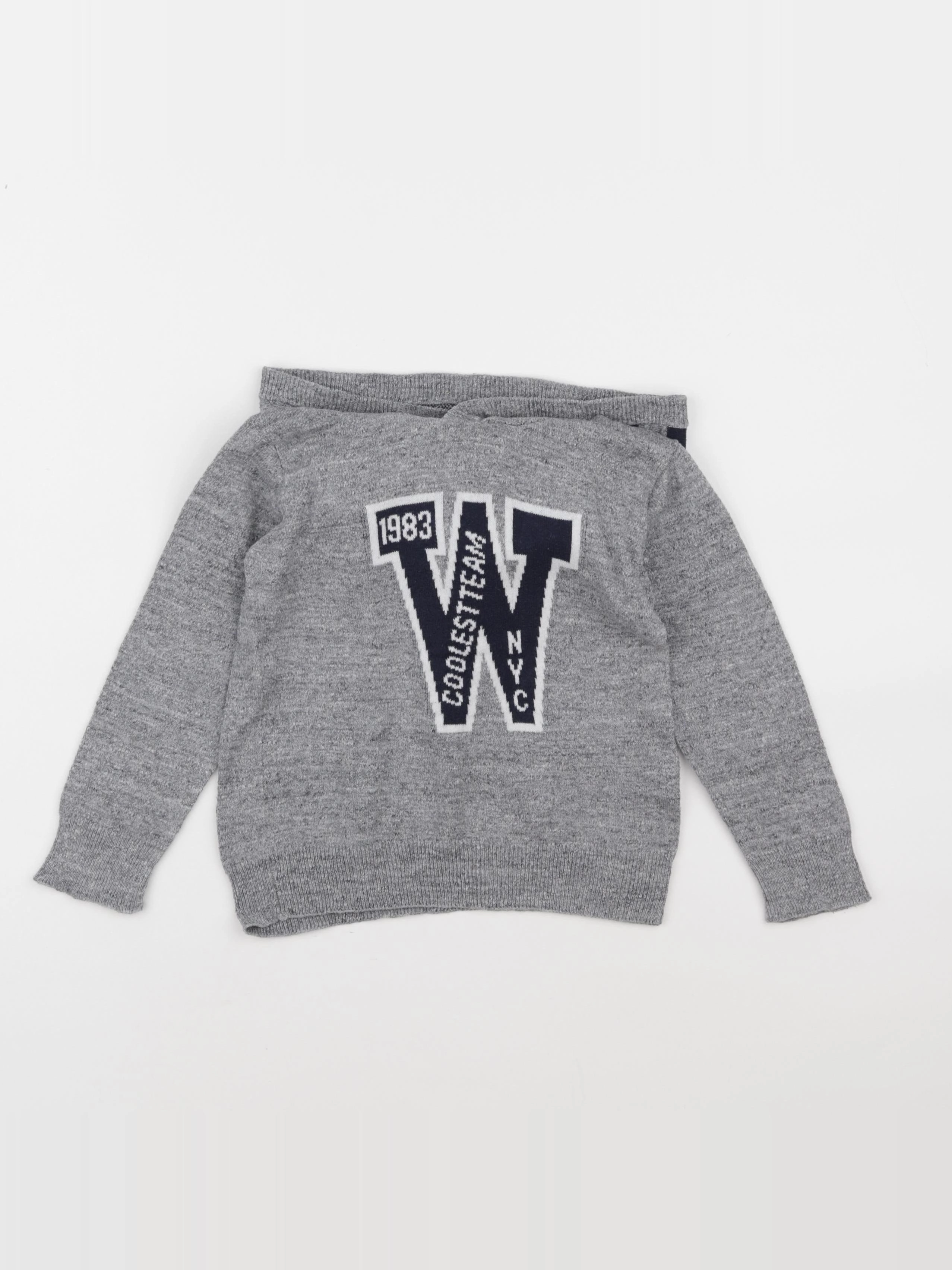 Tape à l'oeil - pull gris - 3 ans