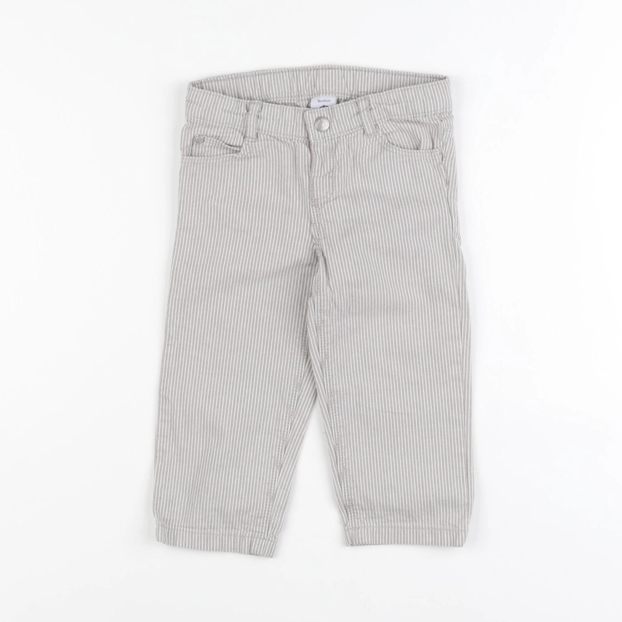 Petit Bateau - pantalon beige - 18 mois