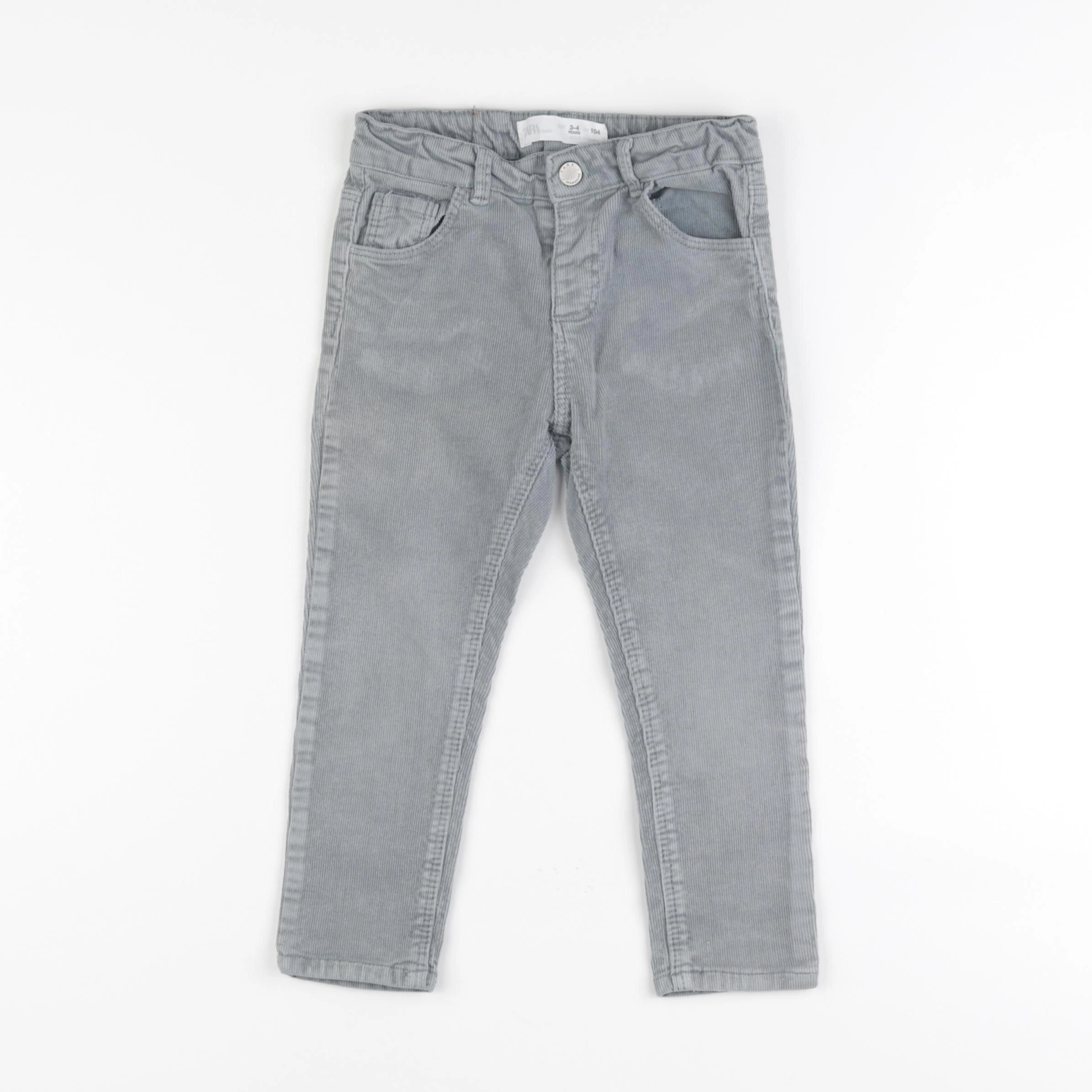 Zara - pantalon vert - 3/4 ans