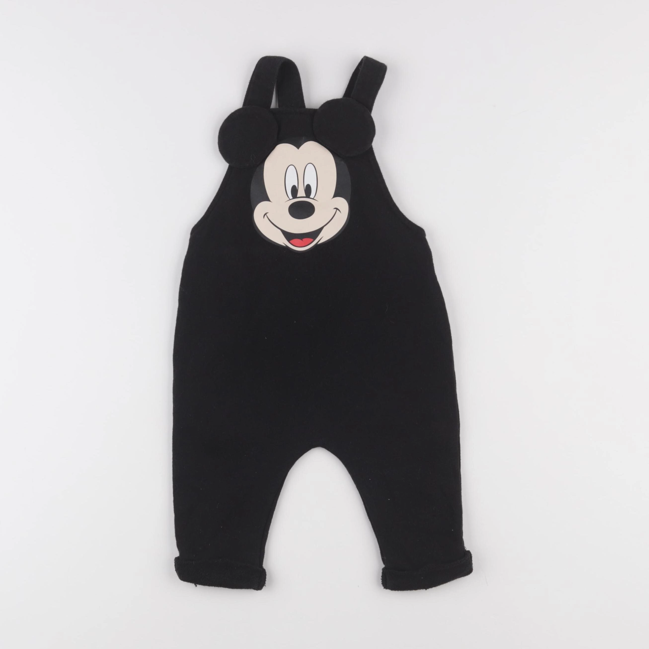 H&M - salopette noir - 6/9 mois