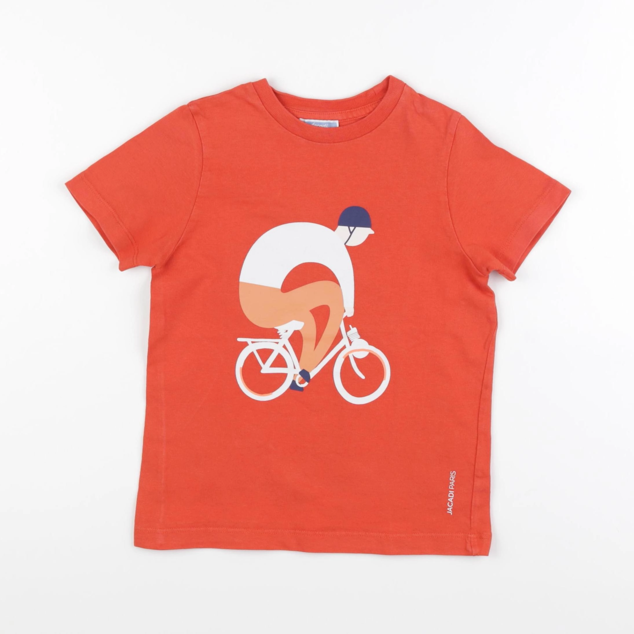 Jacadi - tee-shirt orange - 6 ans