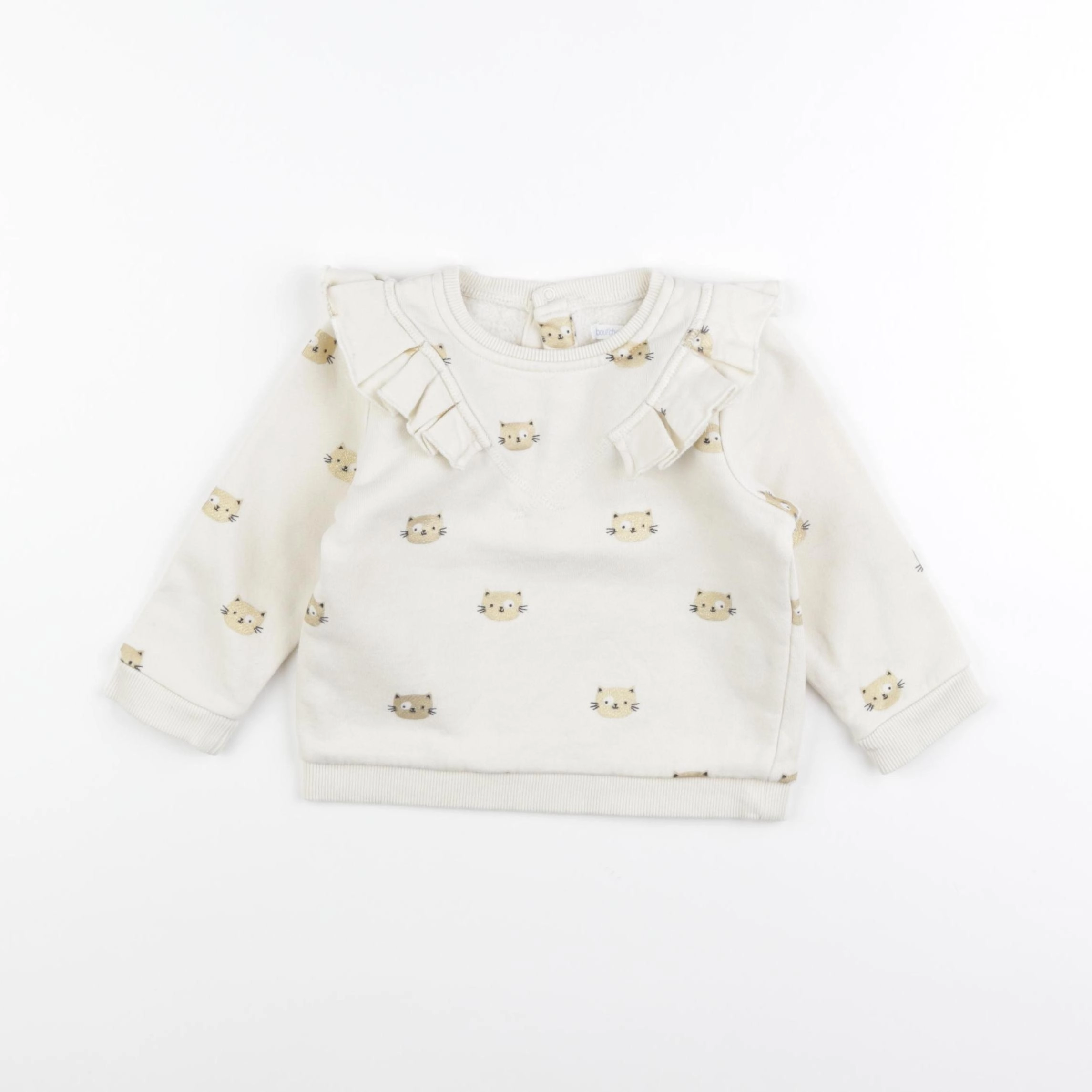 Boutchou - sweat beige - 24 mois