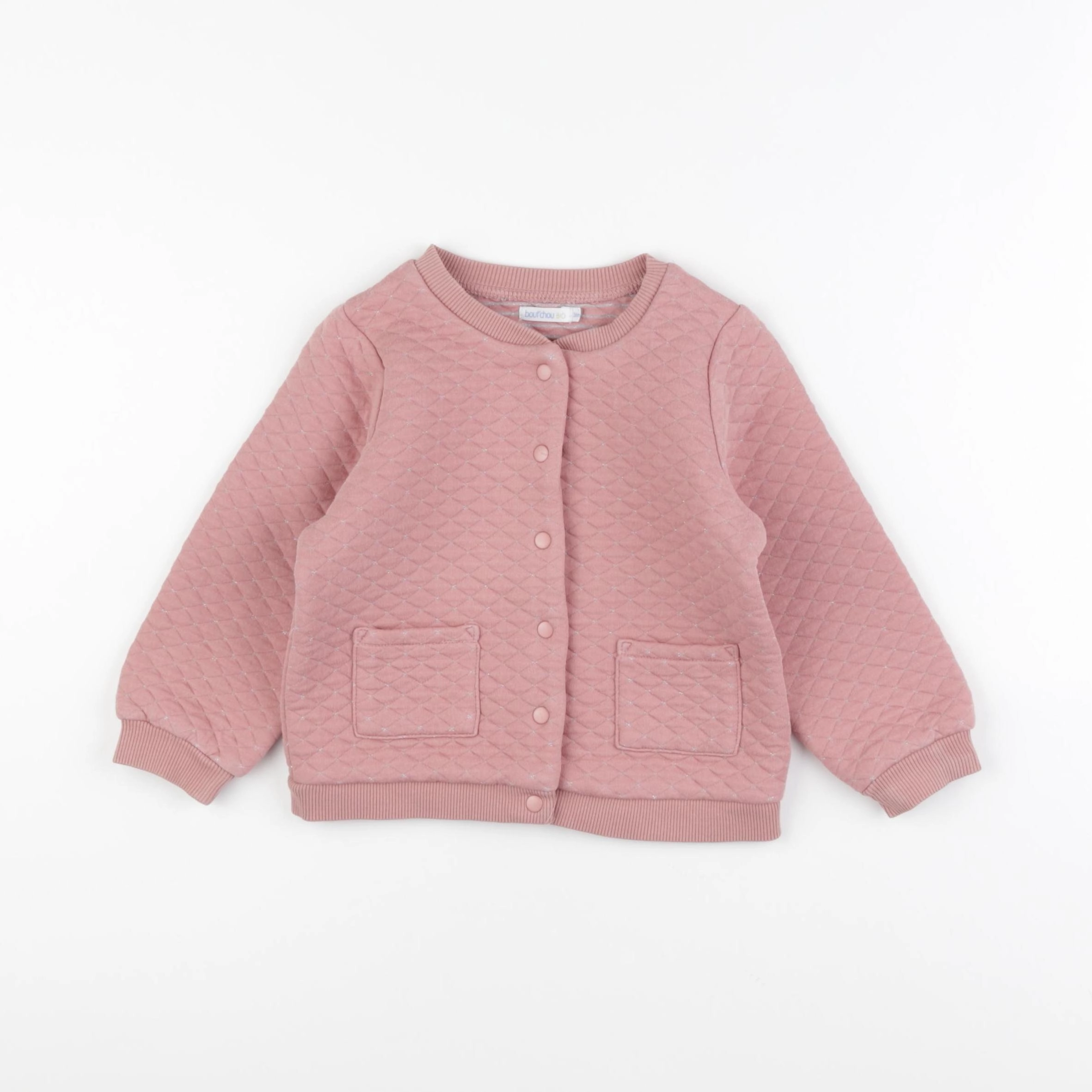 Boutchou - gilet rose, argent - 36 mois