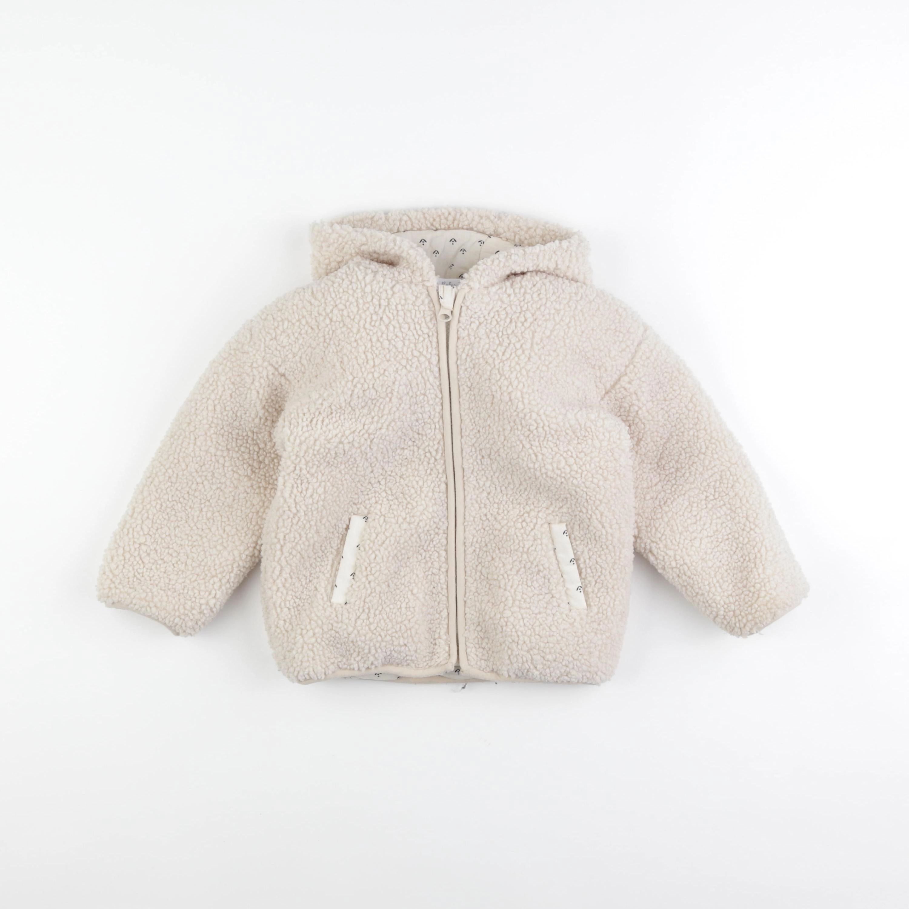 Vertbaudet - manteau beige - 3 ans