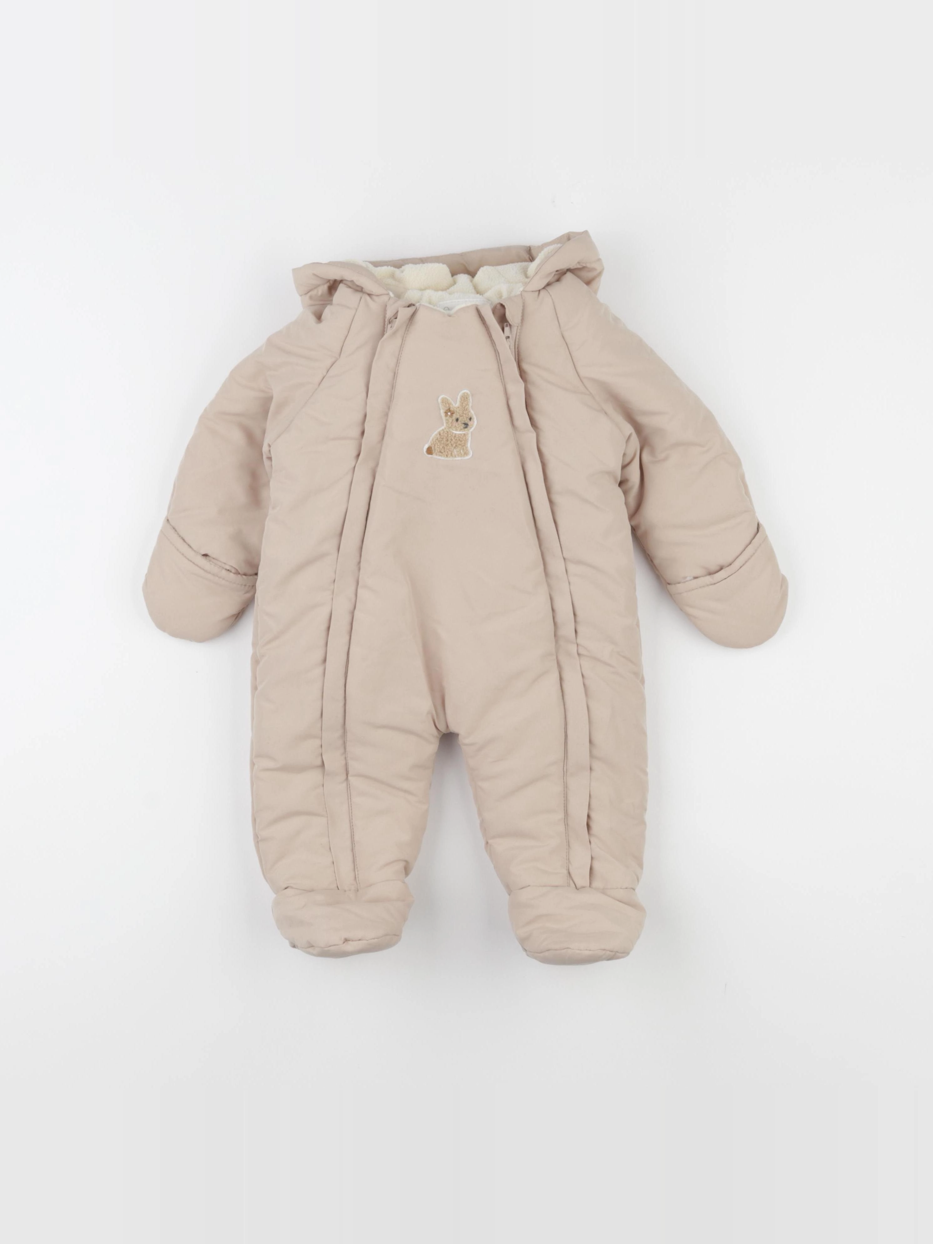 Vertbaudet - combi-pilote beige - 6 mois