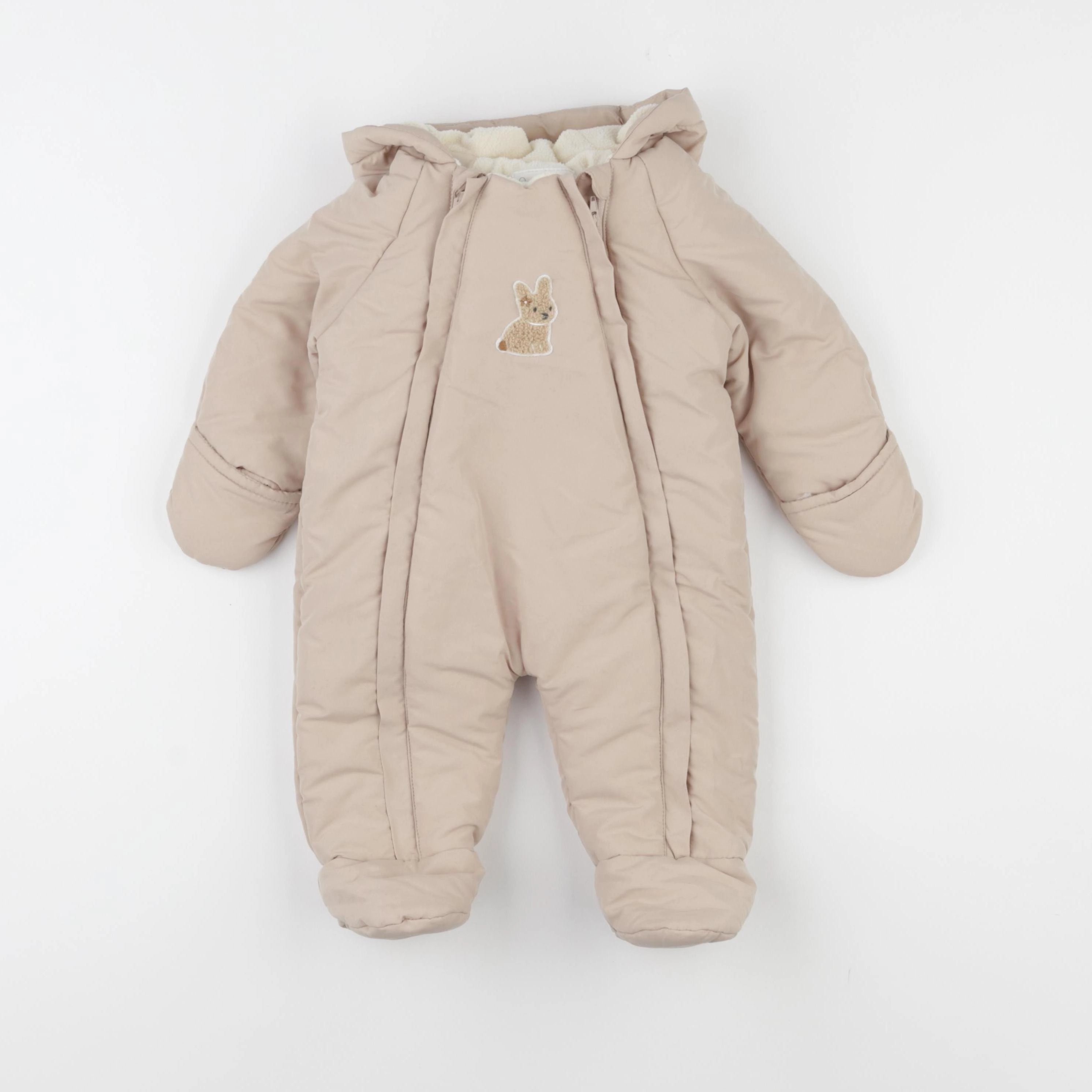 Vertbaudet - combi-pilote beige - 6 mois