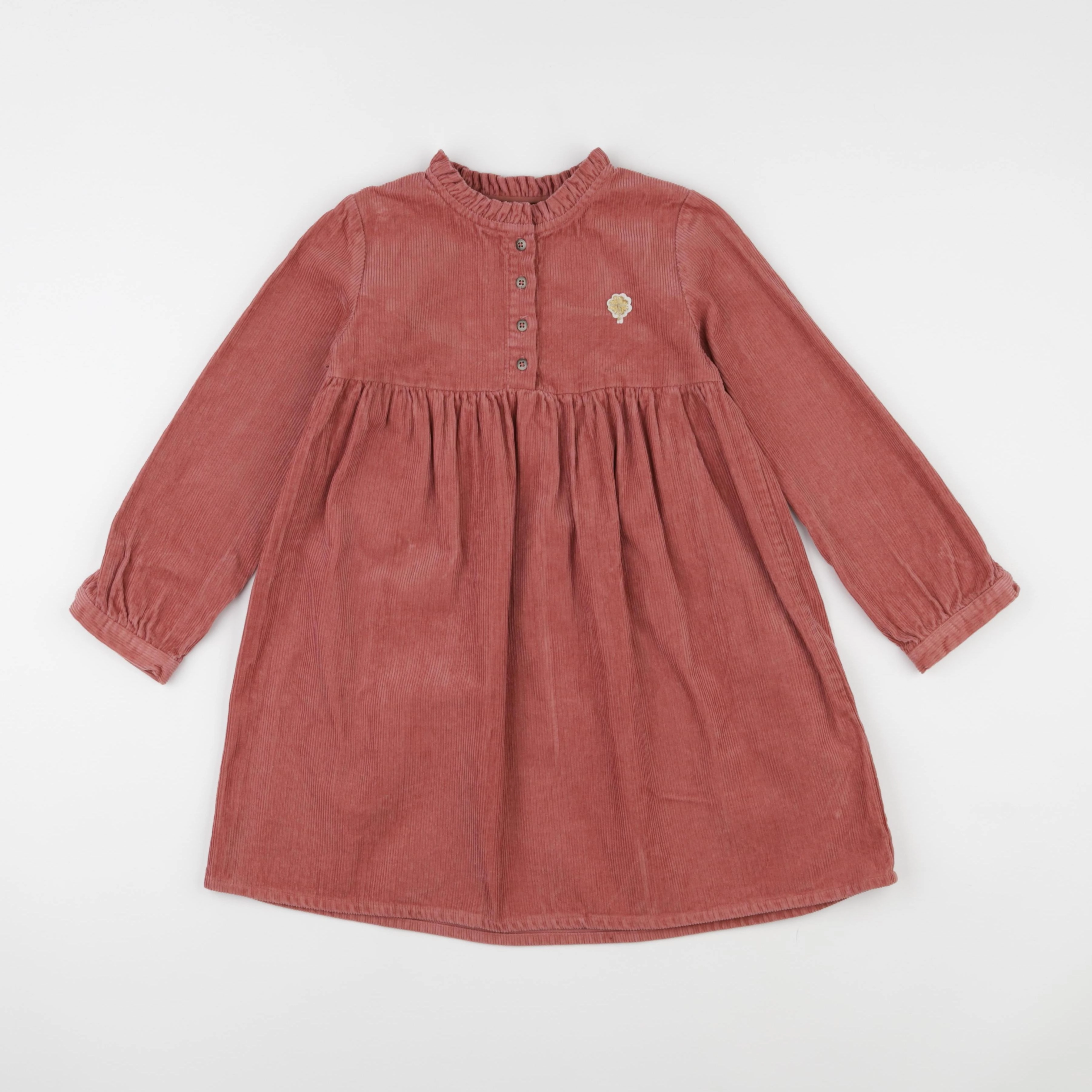 Vertbaudet - robe rose - 7 ans