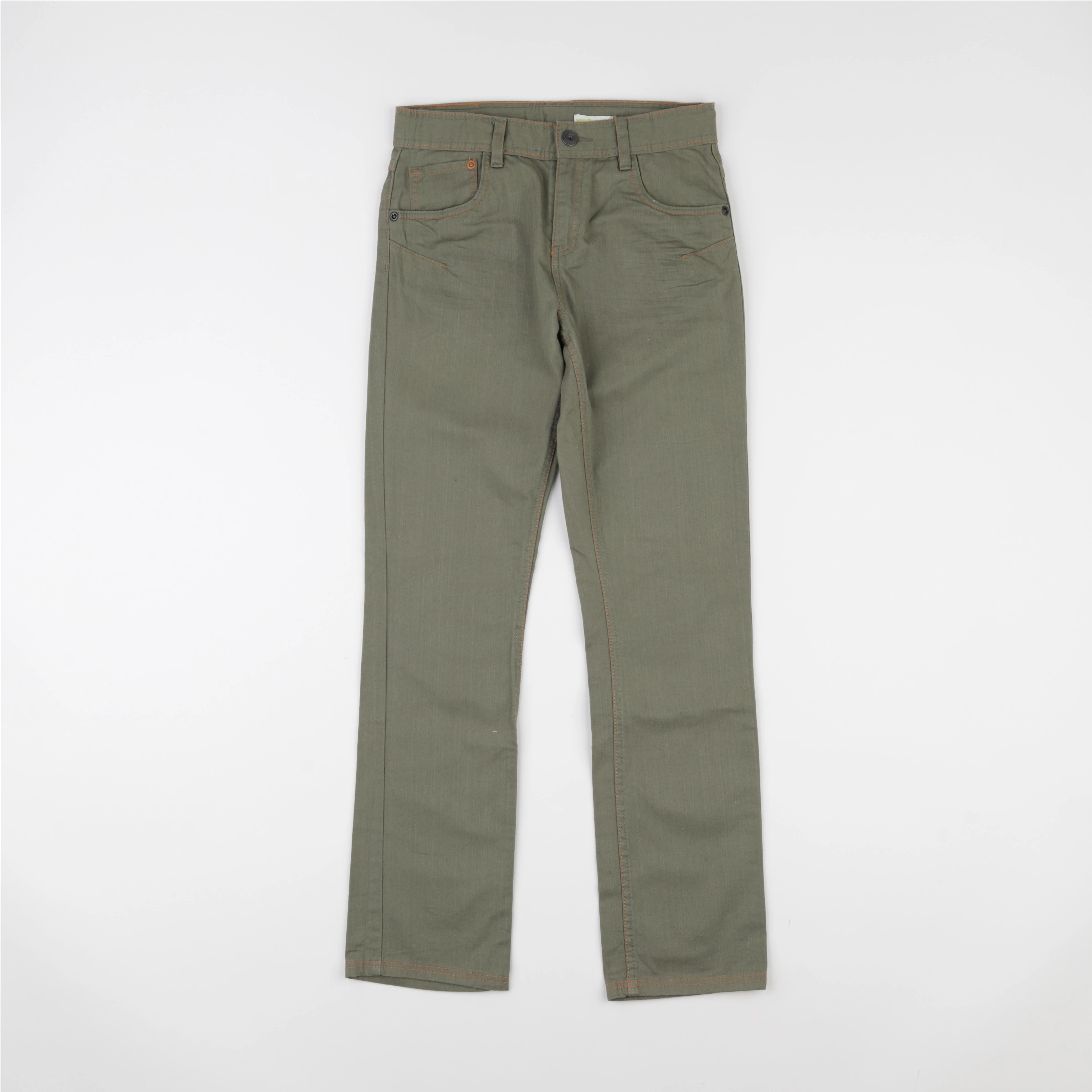 Vertbaudet - pantalon vert - 10 ans