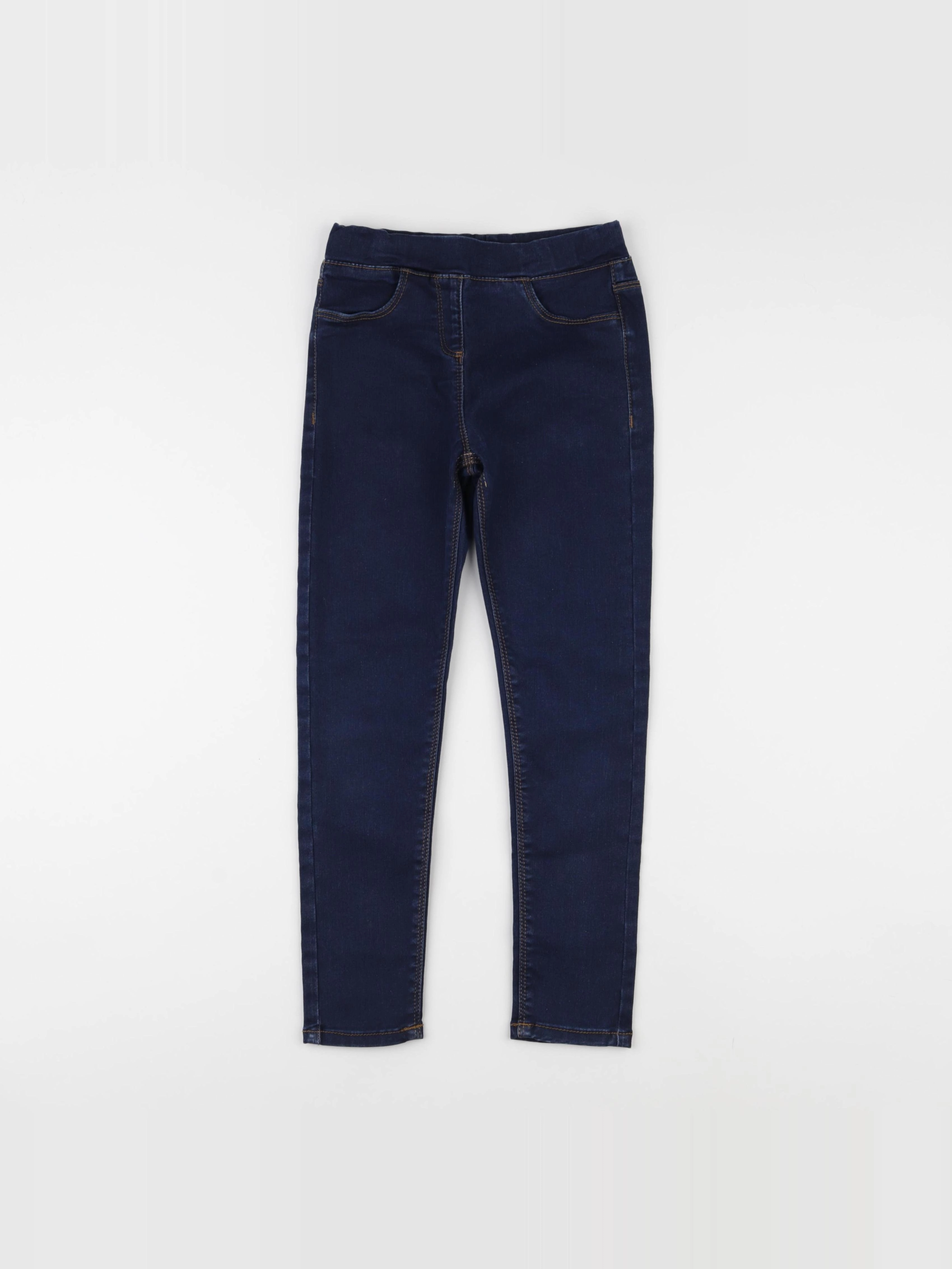 Vertbaudet - jegging bleu - 8 ans