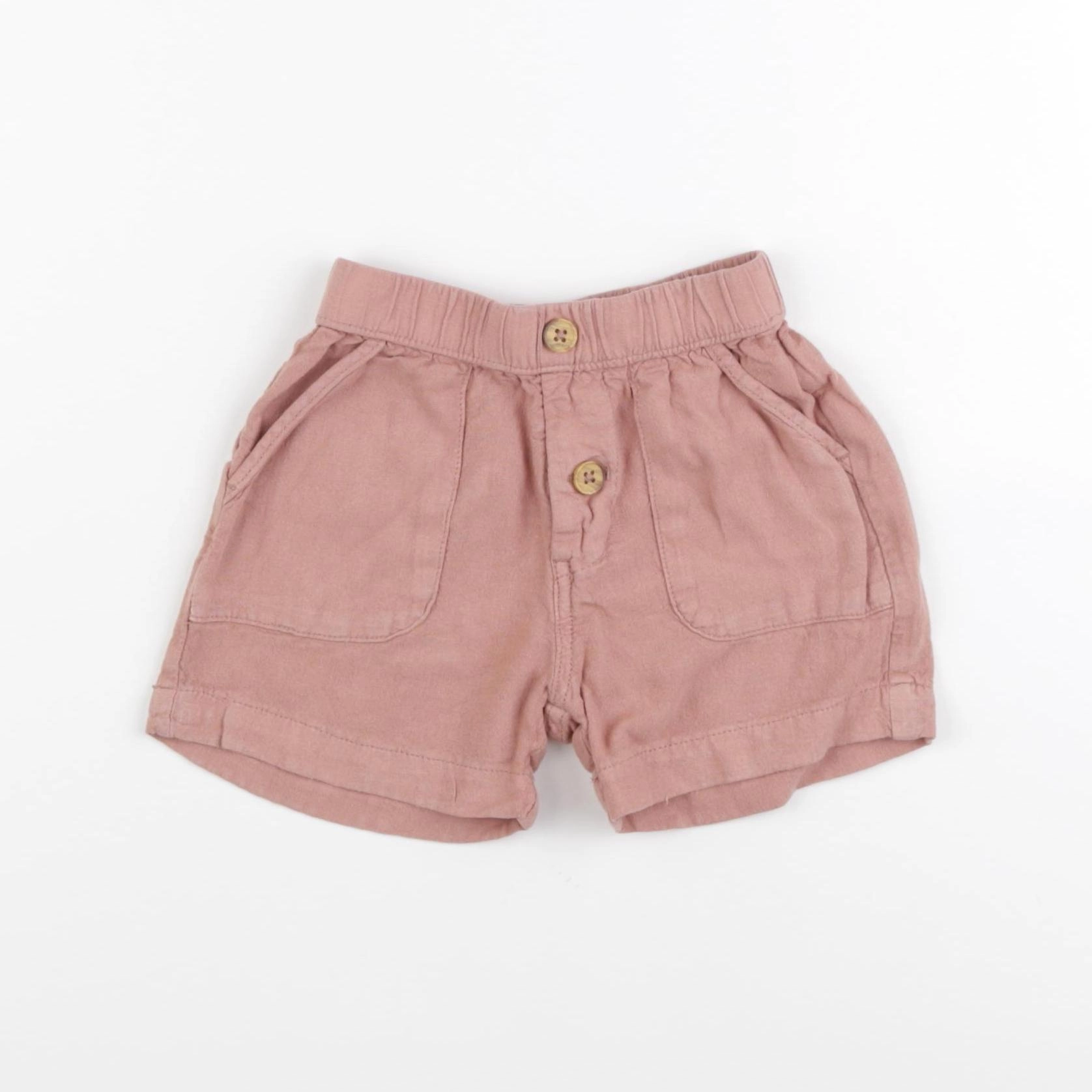Zara - short rose - 12/18 mois