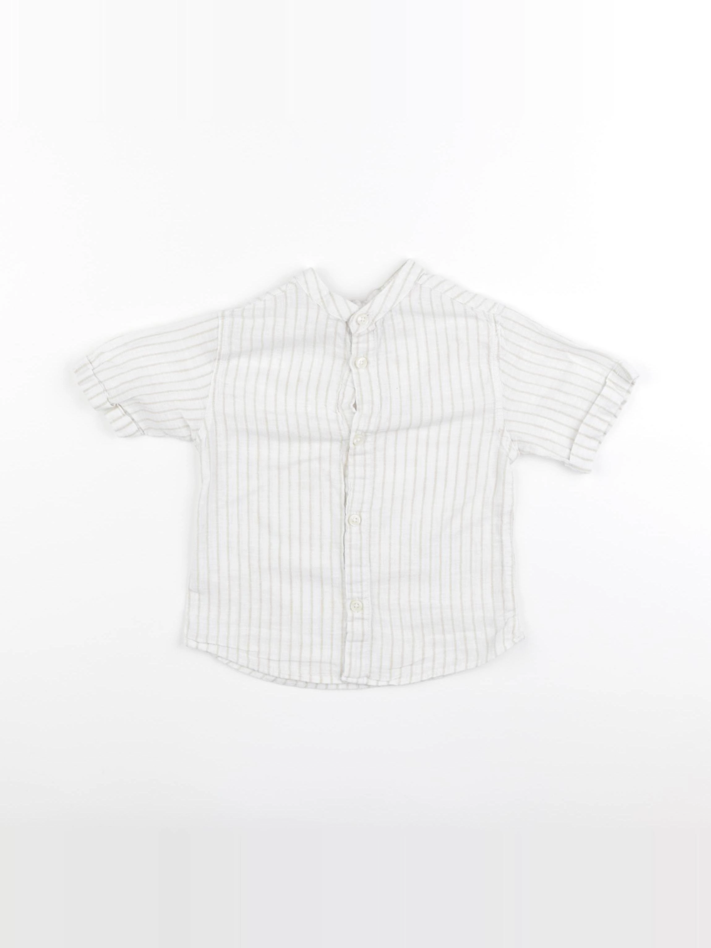 Zara - chemise blanc - 12/18 mois