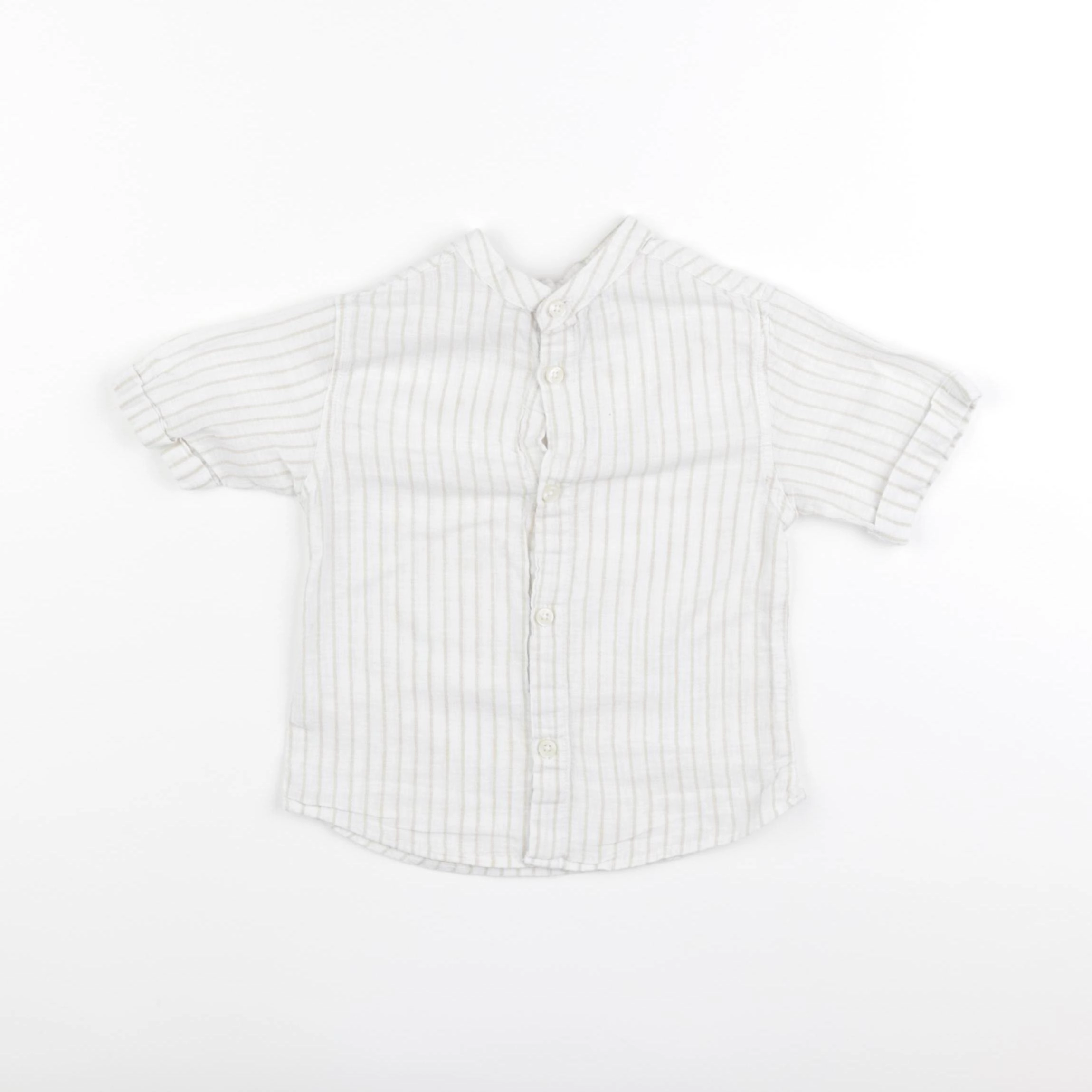 Zara - chemise blanc - 12/18 mois