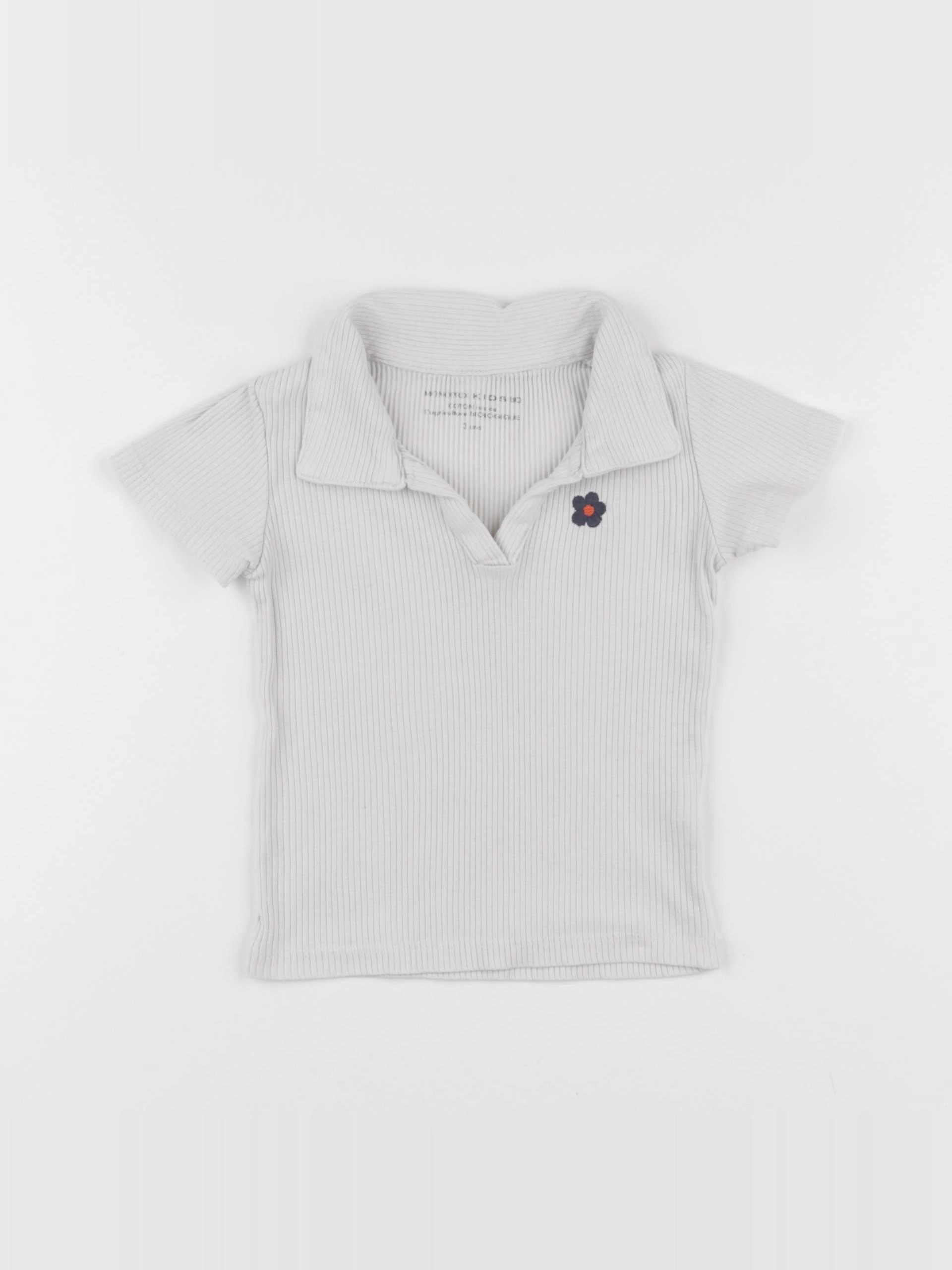 Monoprix - tee-shirt beige - 3 ans