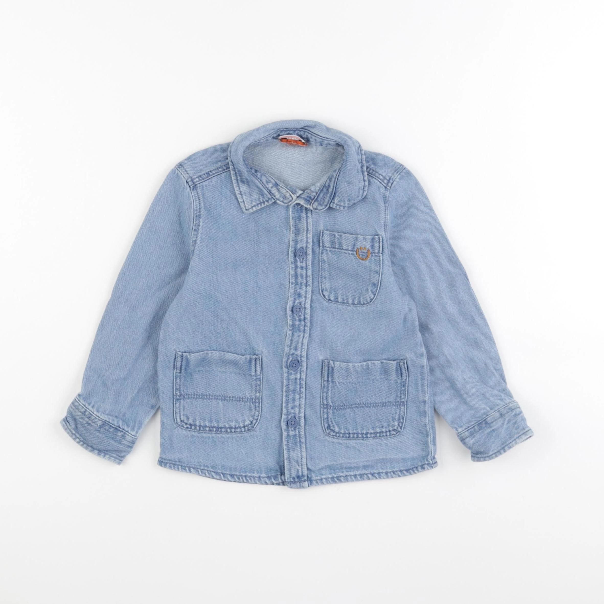 Tape à l'oeil - chemise bleu - 2 ans