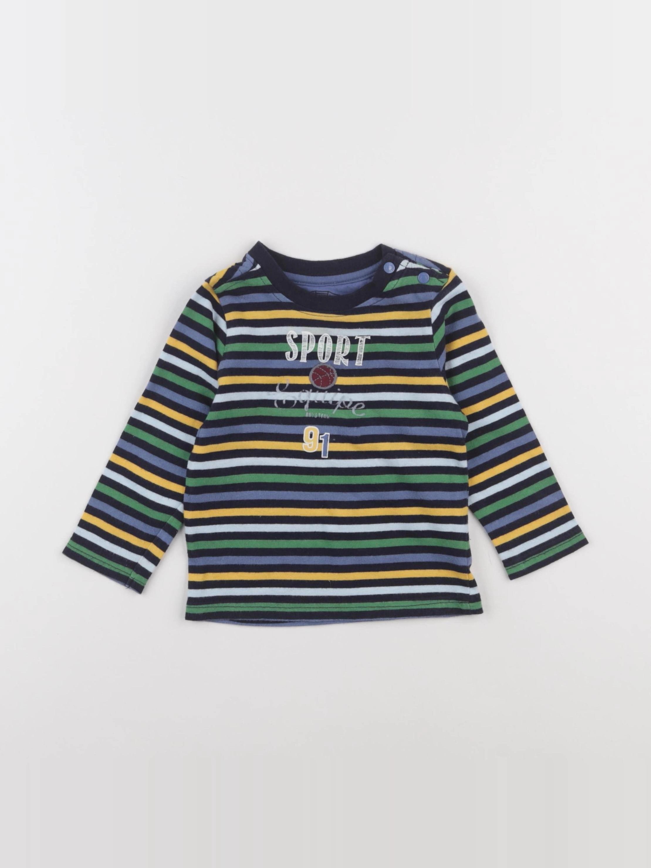 Cadet Rousselle - tee-shirt multicolore - 18 mois
