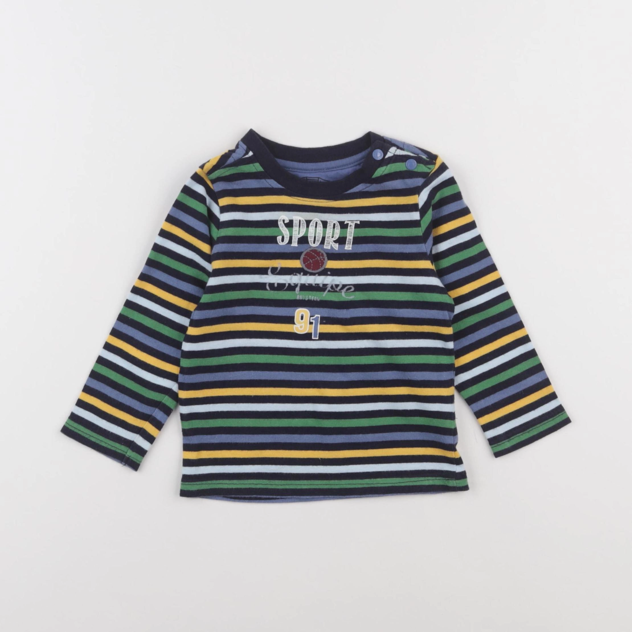 Cadet Rousselle - tee-shirt multicolore - 18 mois