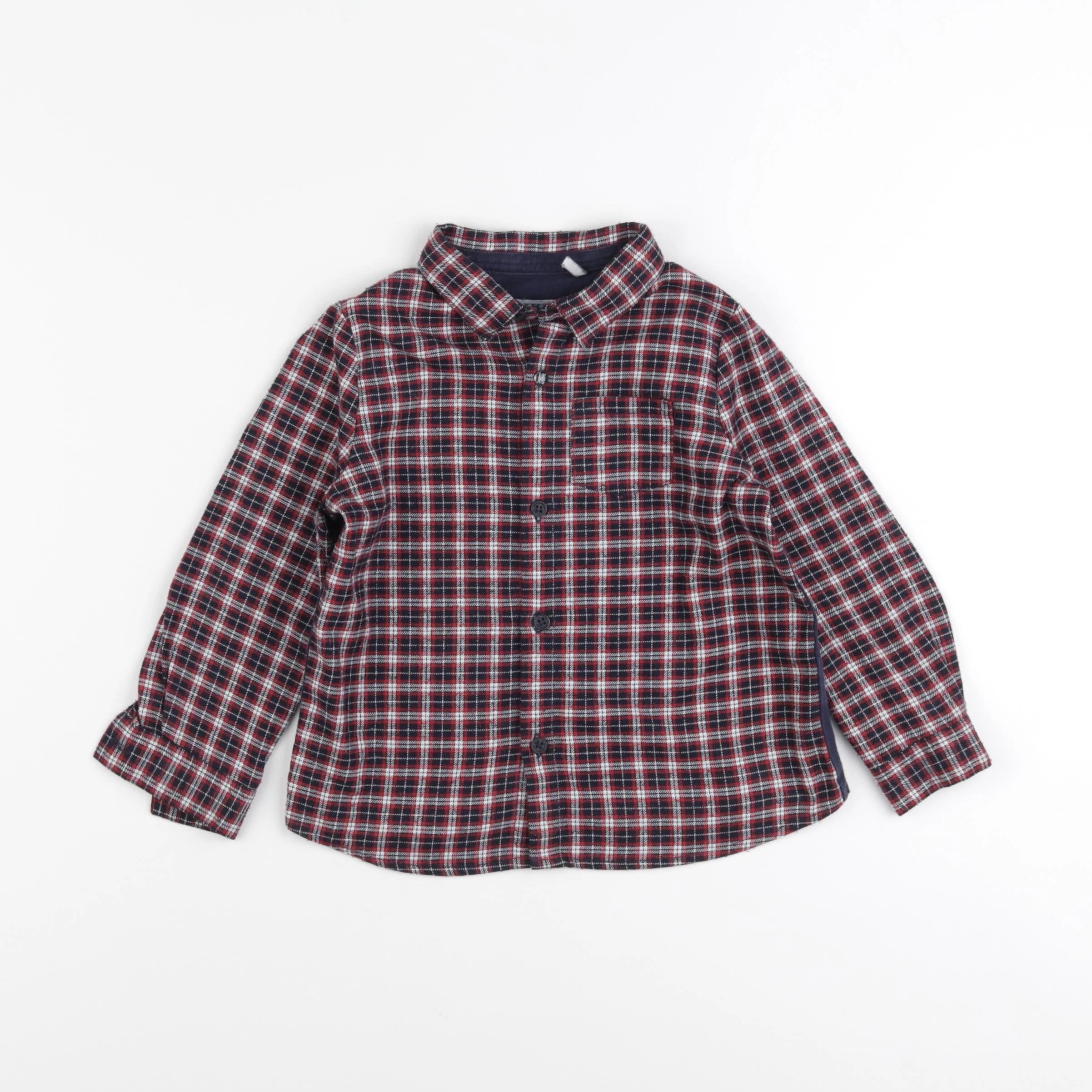 IKKS - chemise rouge - 2 ans