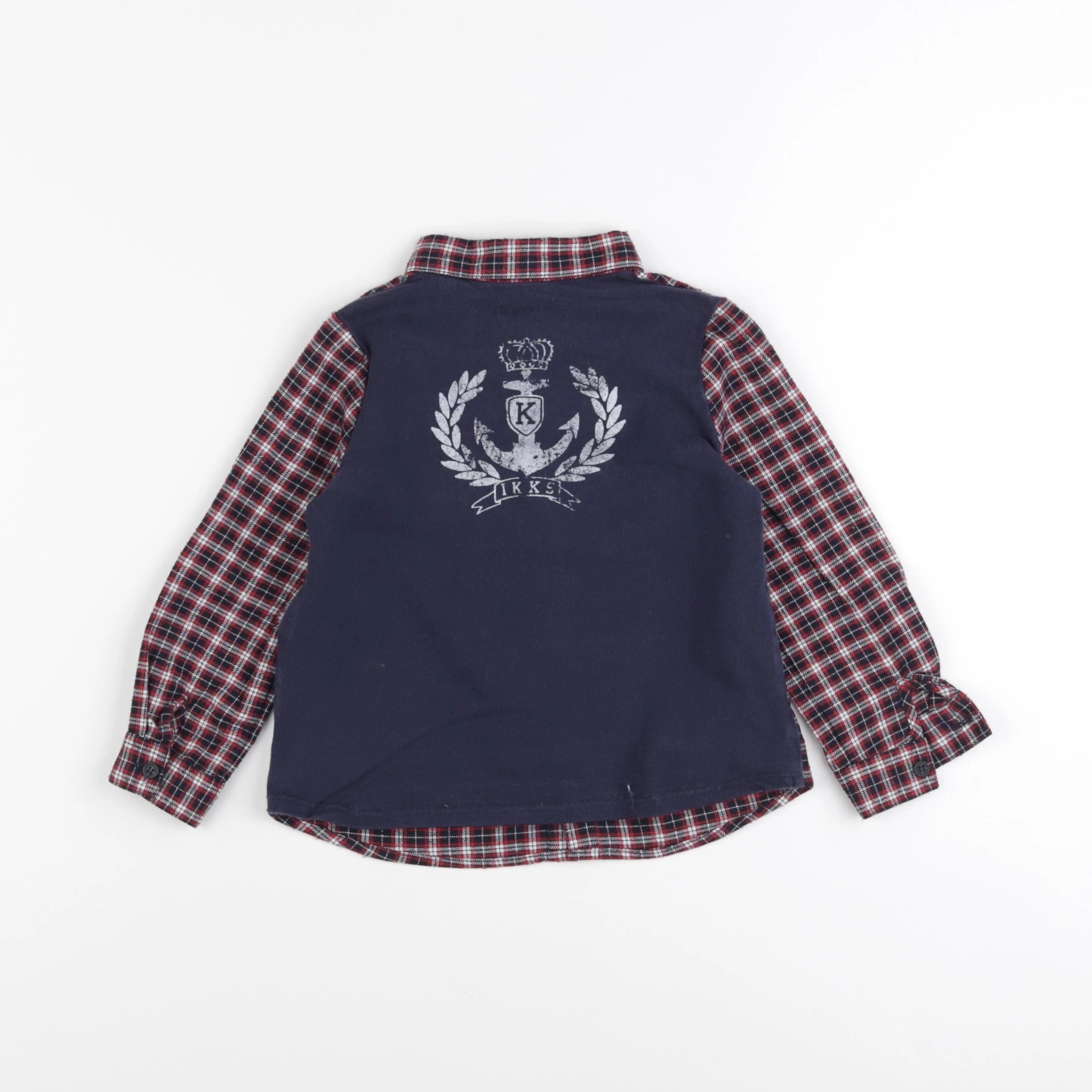 IKKS - chemise rouge - 2 ans