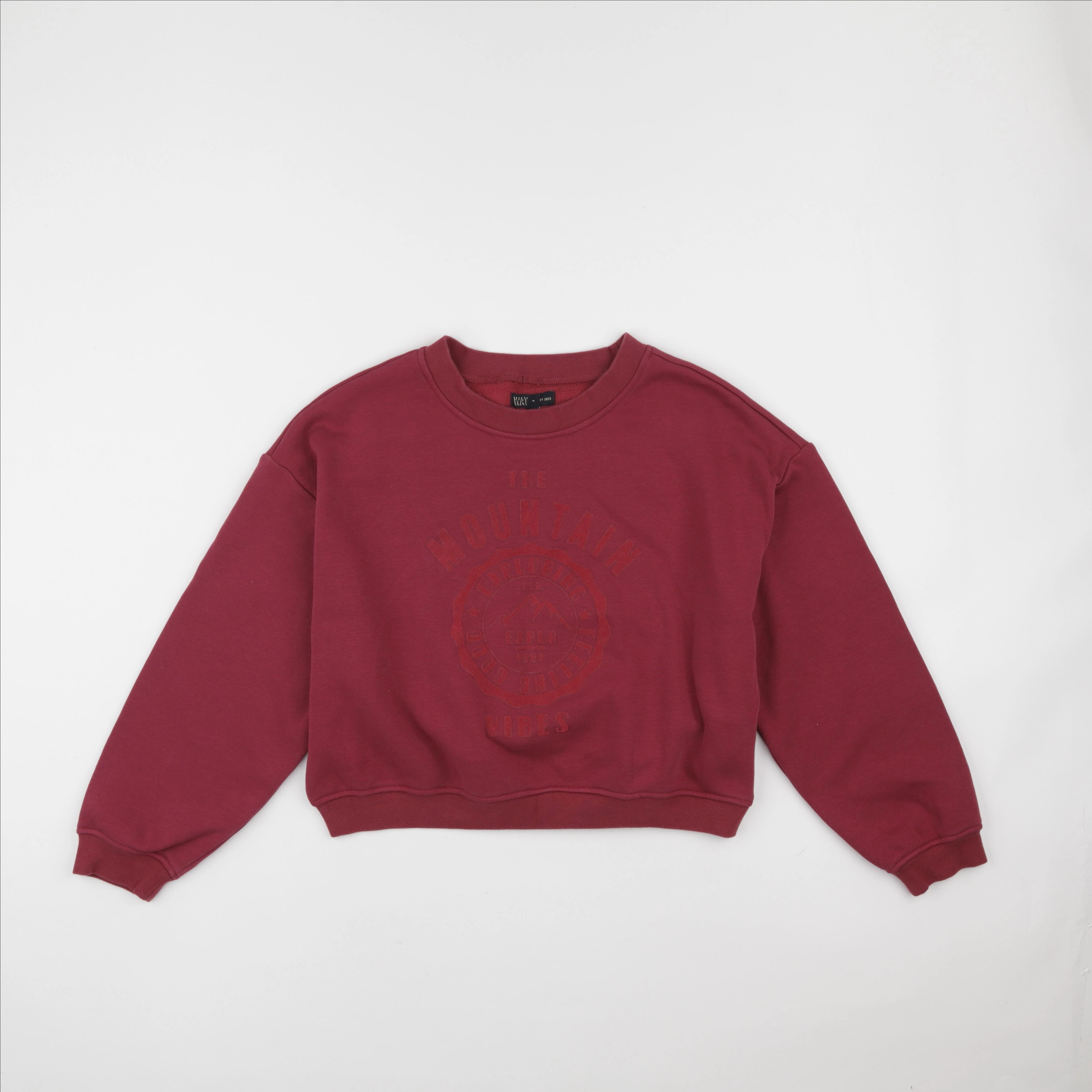 IKKS - sweat rouge - 14 ans
