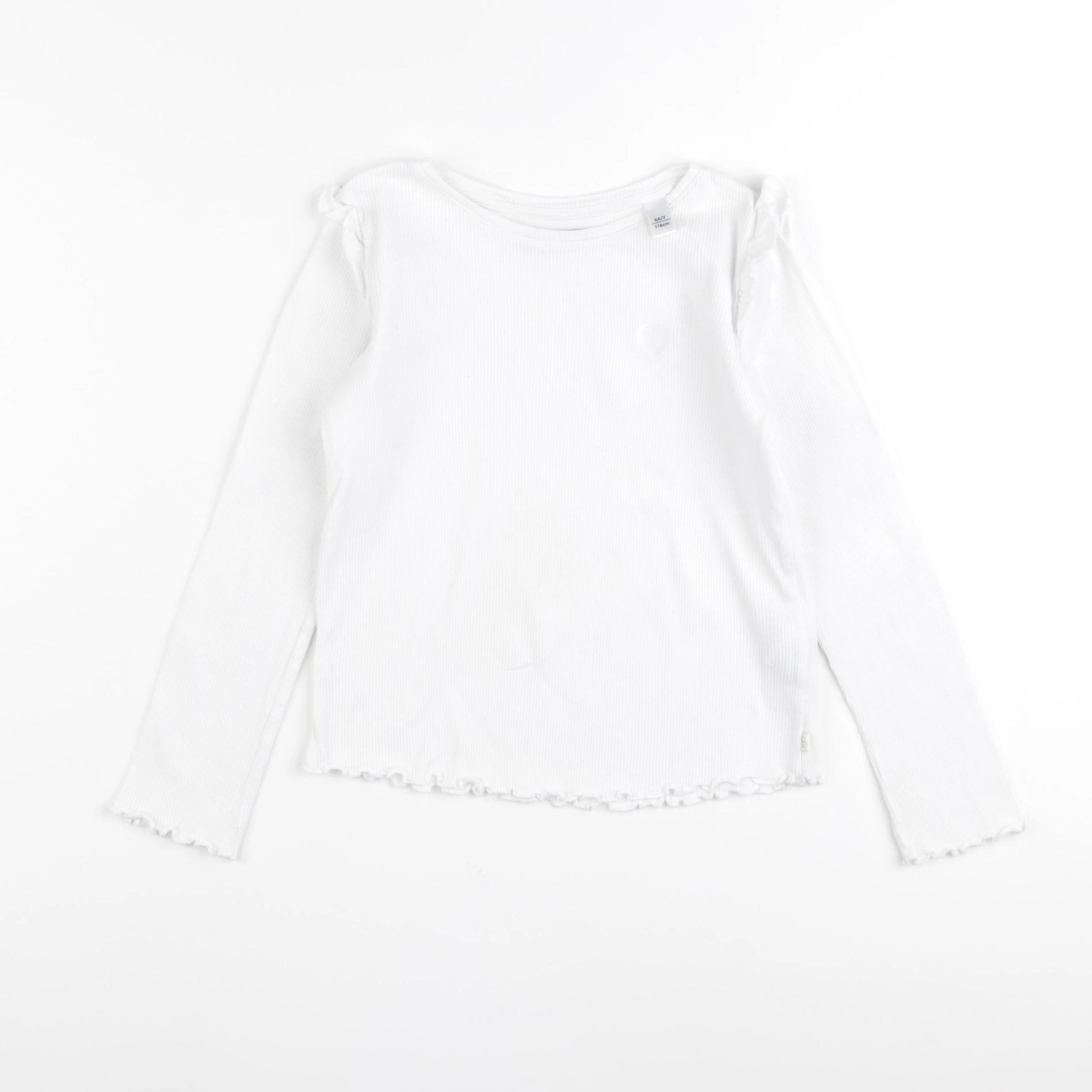 Okaidi - tee-shirt blanc - 6 ans