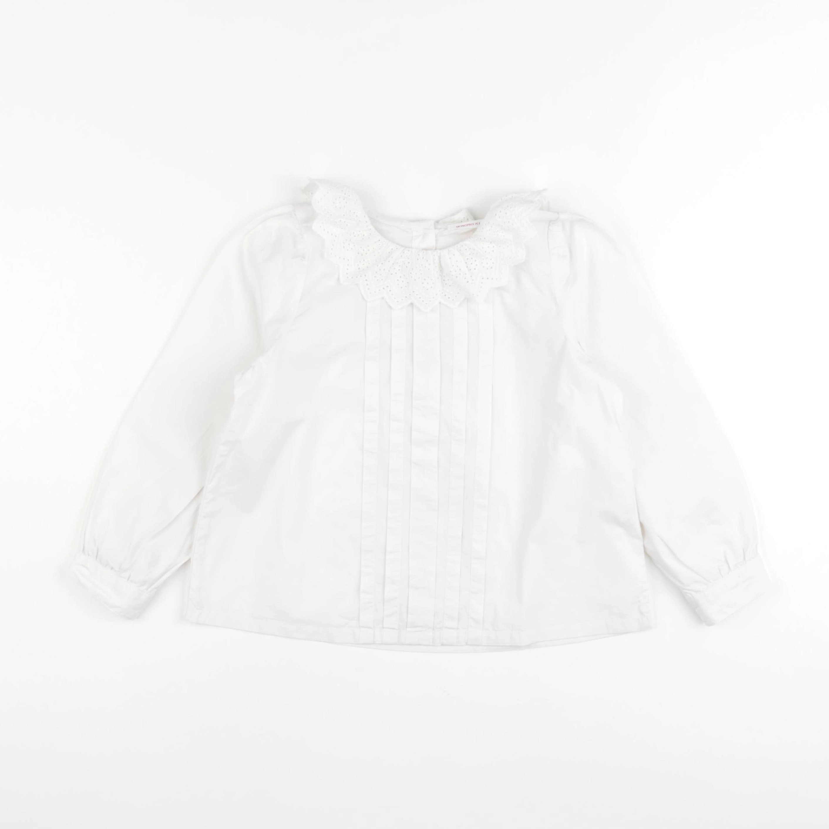 Monoprix - blouse blanc - 6 ans