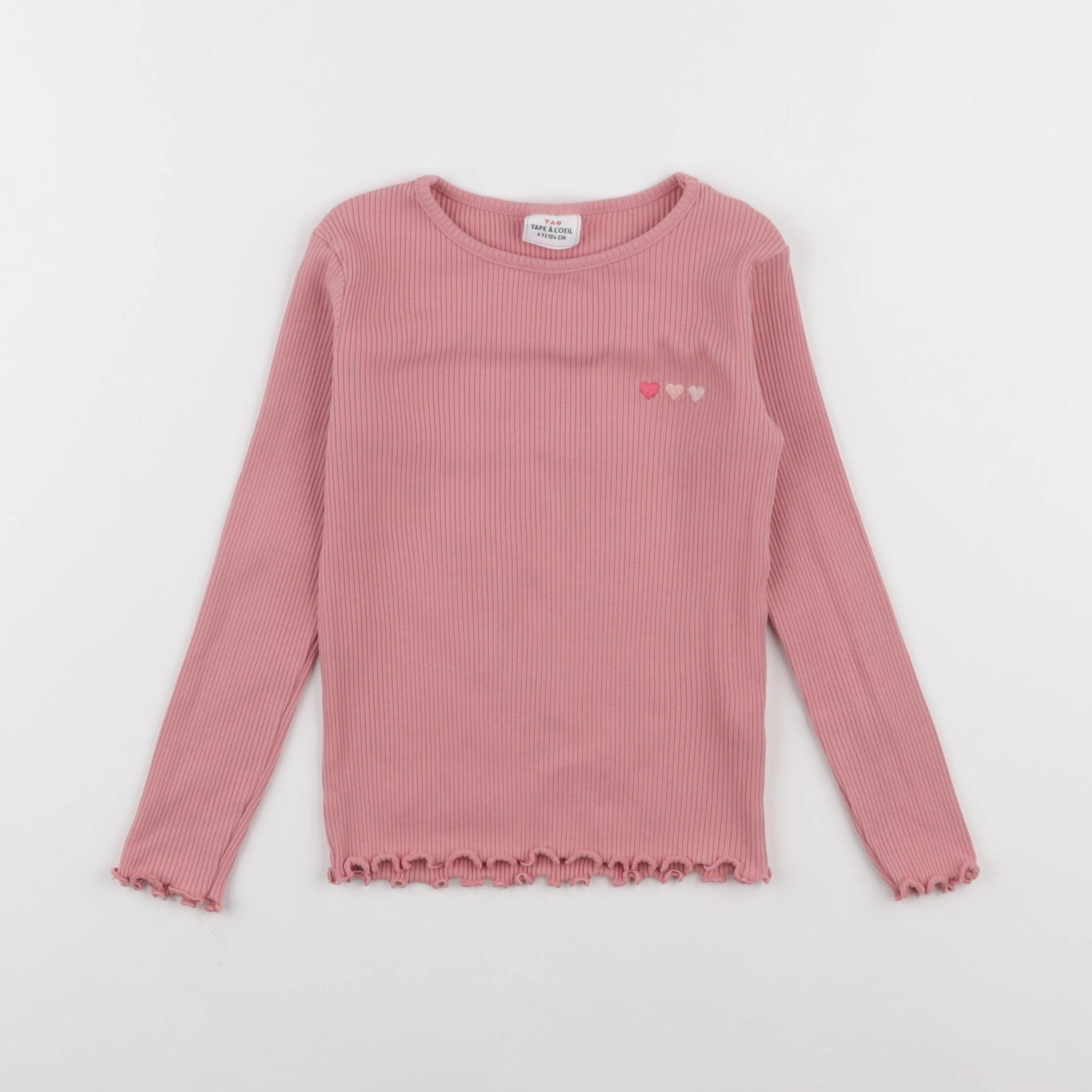 Tape à l'oeil - tee-shirt rose - 4 ans