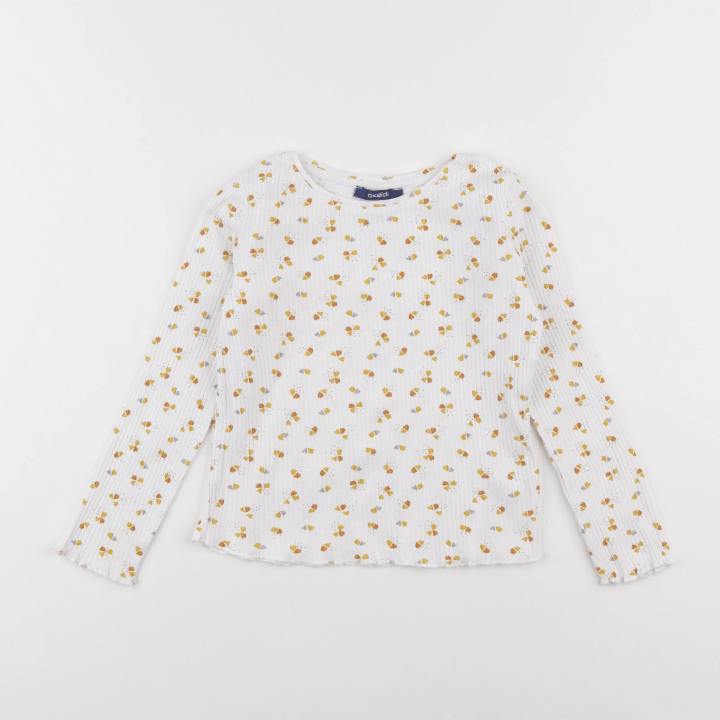 Okaidi - tee-shirt jaune - 4 ans