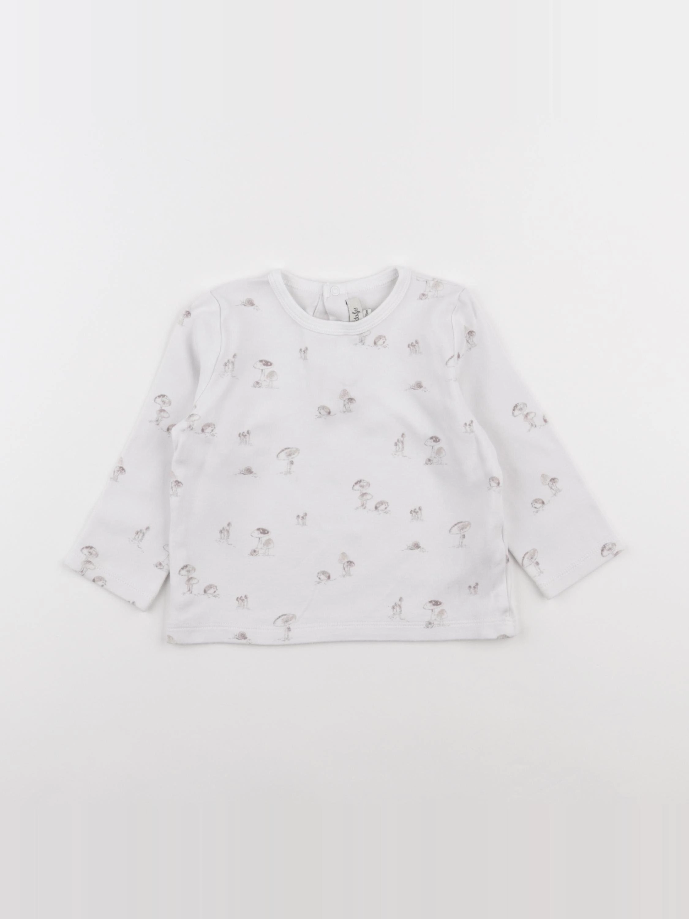 Natalys - tee-shirt gris - 24 mois