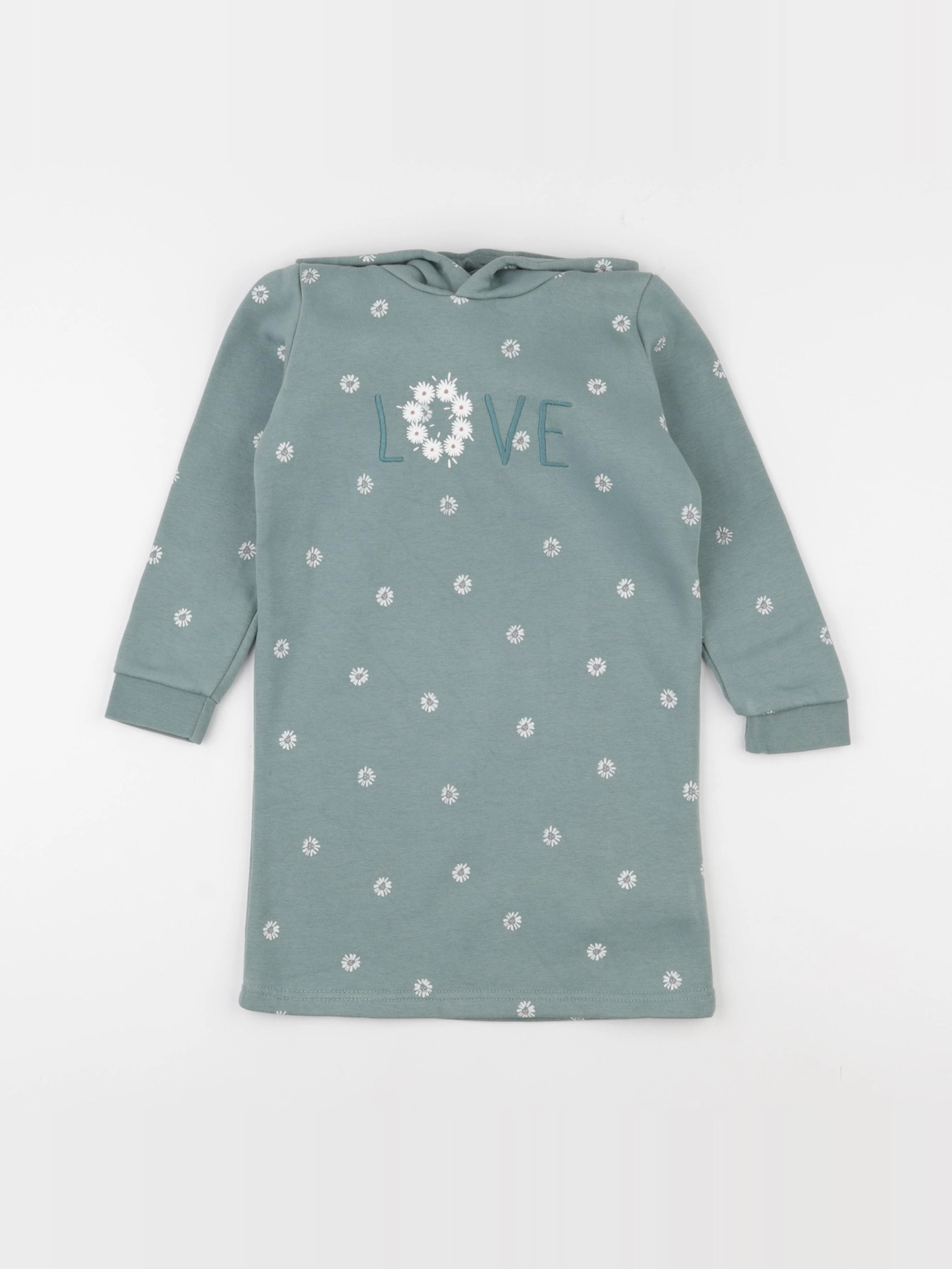Vertbaudet - robe vert - 5 ans