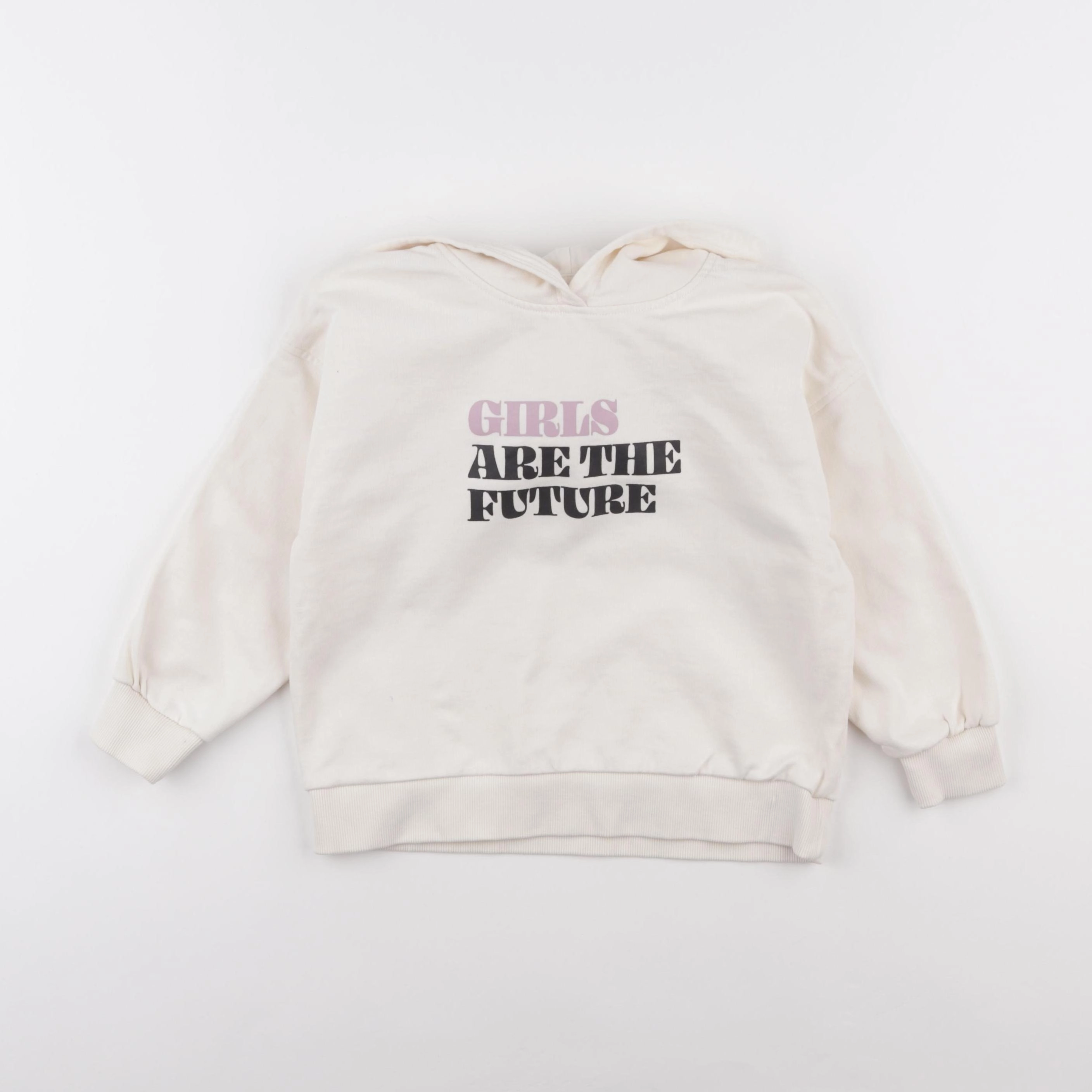 Monoprix - sweat beige - 5 ans