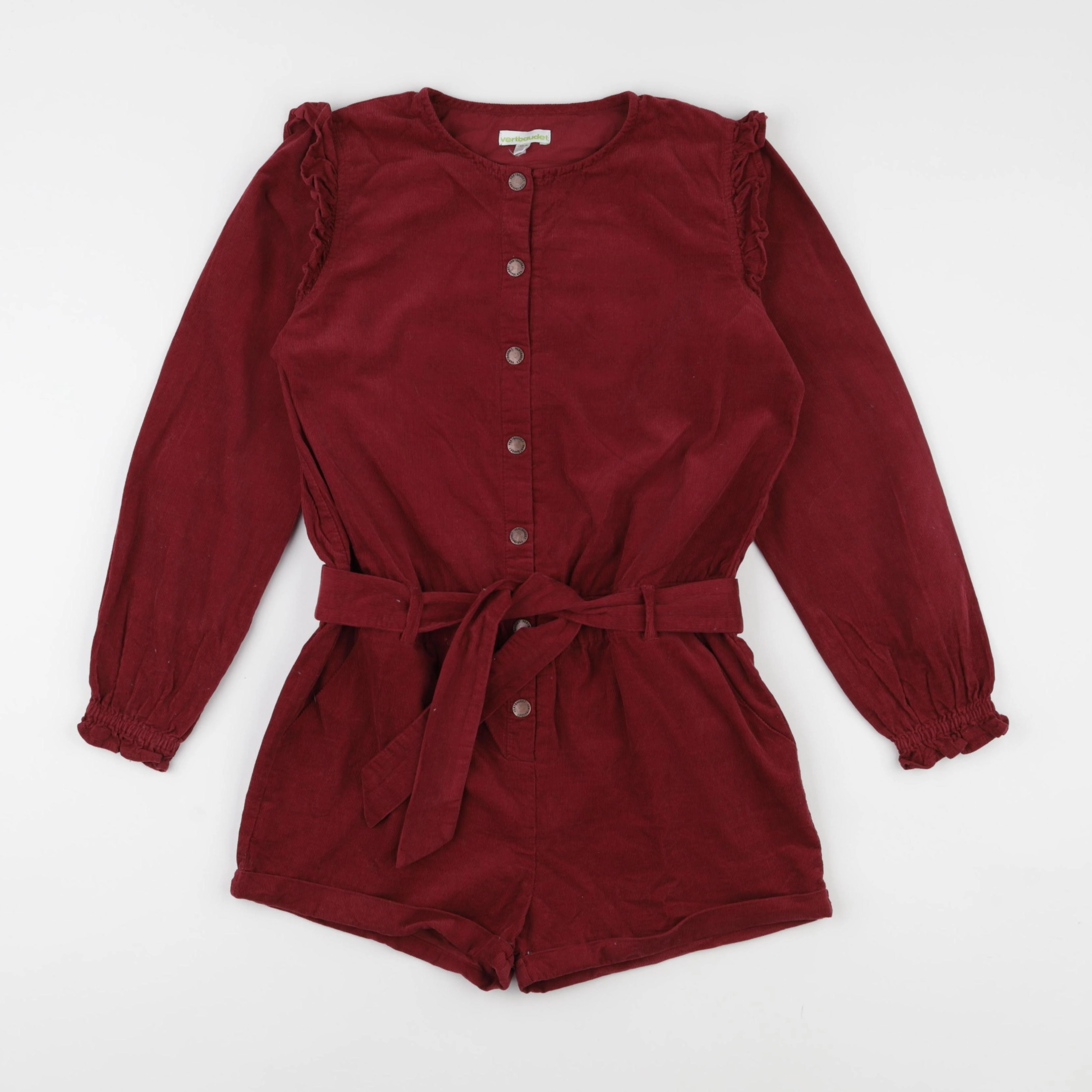Vertbaudet - combinaison rouge - 12 ans