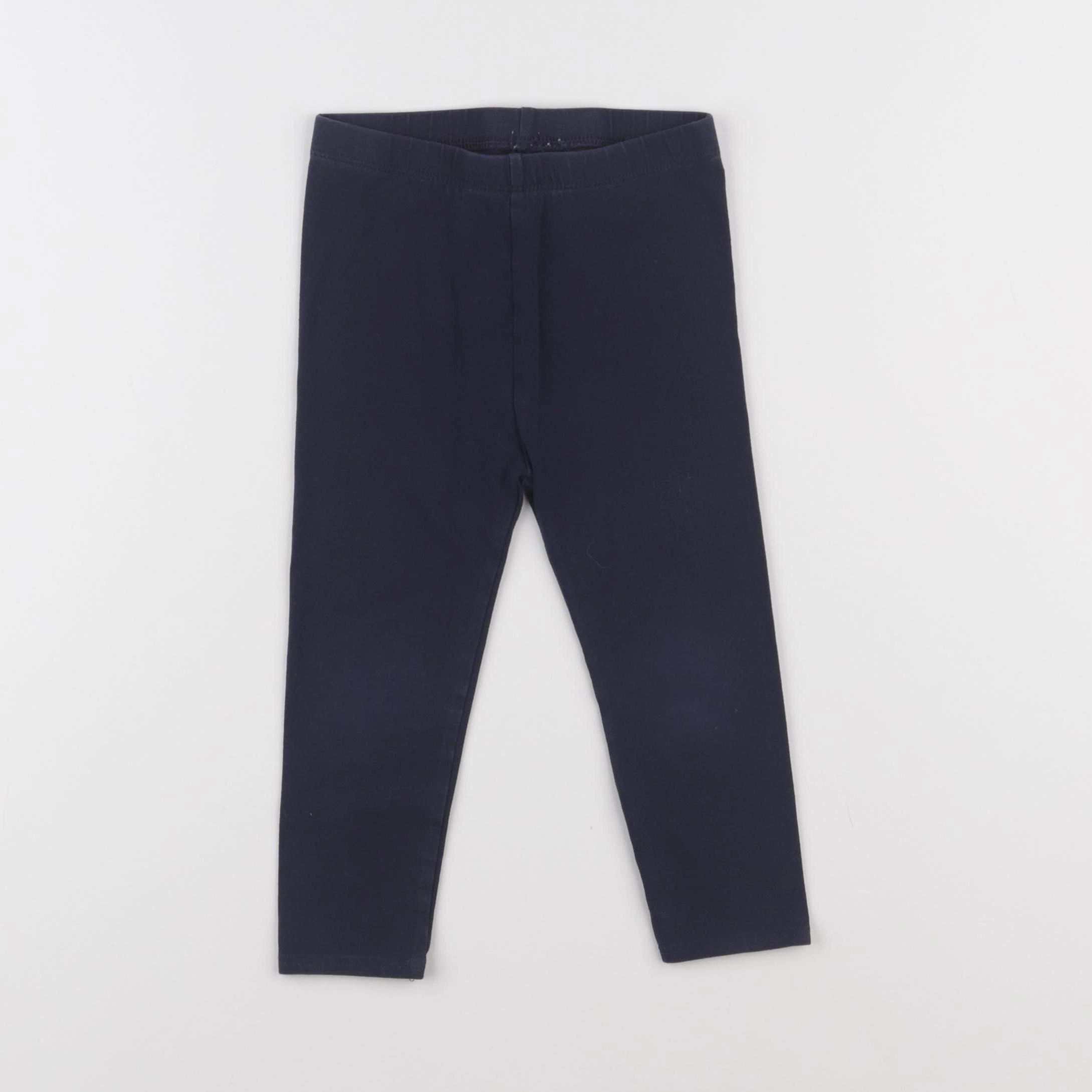 Vertbaudet - legging bleu - 24 mois