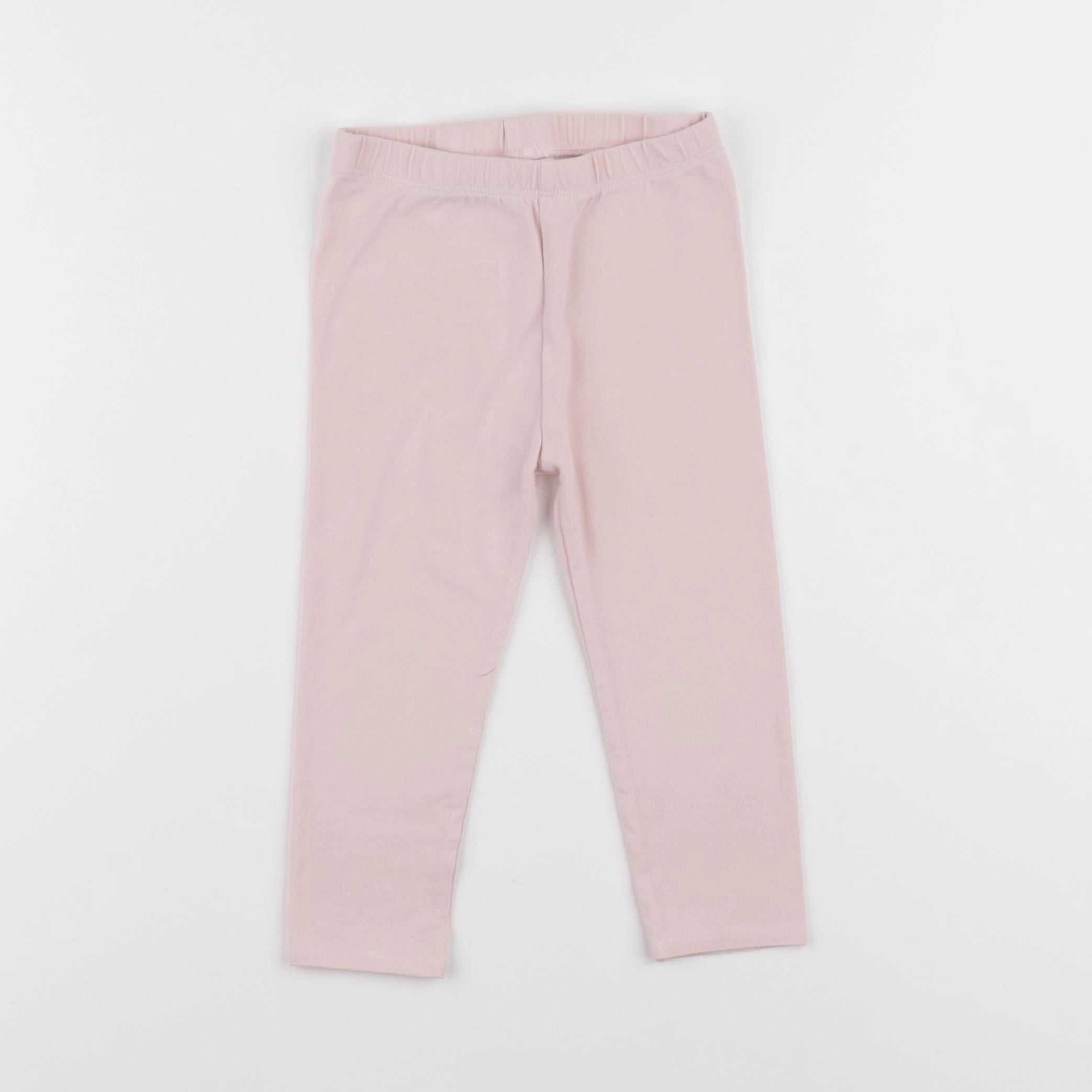 Vertbaudet - legging rose - 24 mois