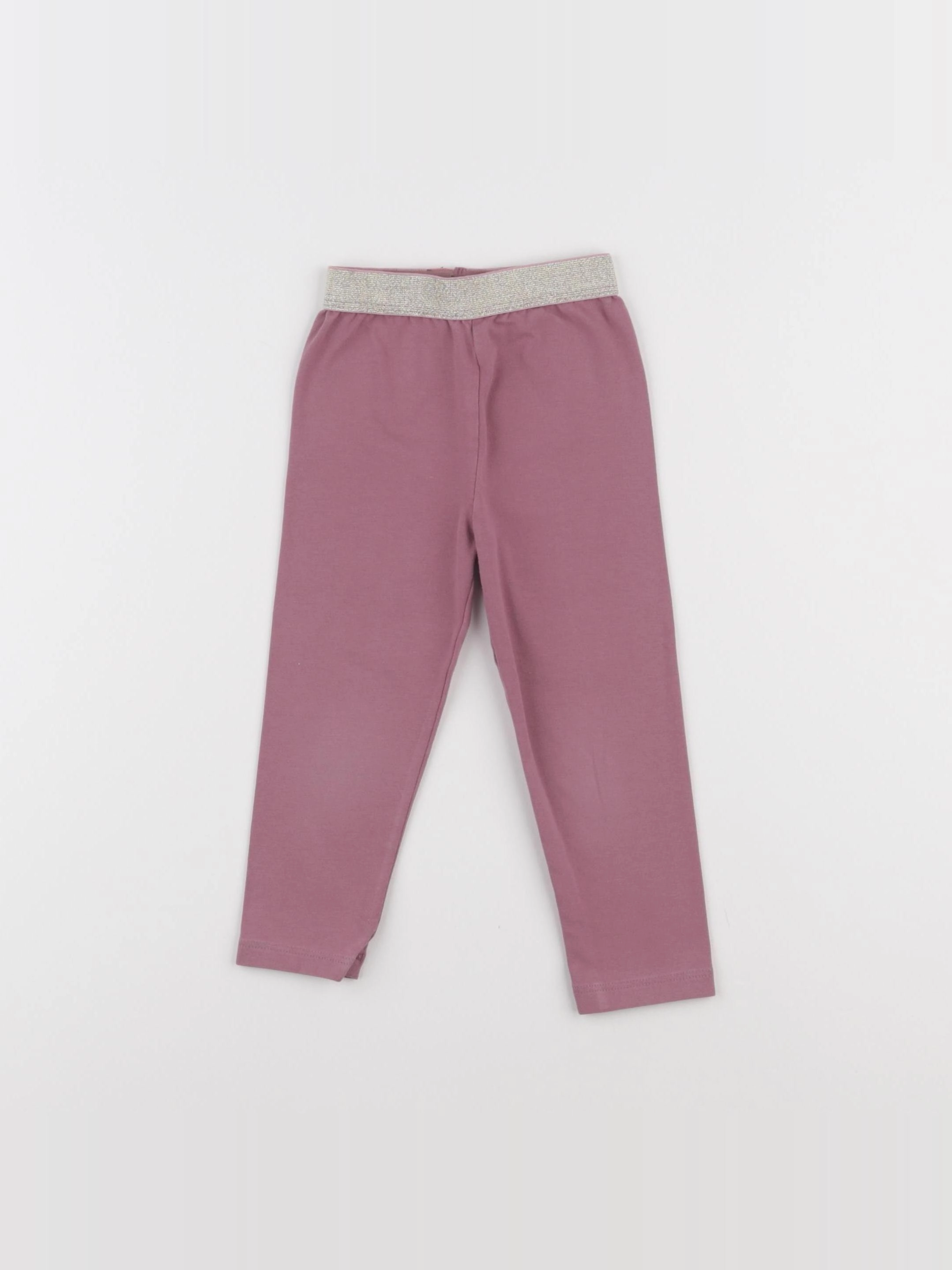 Vertbaudet - legging violet - 2 ans