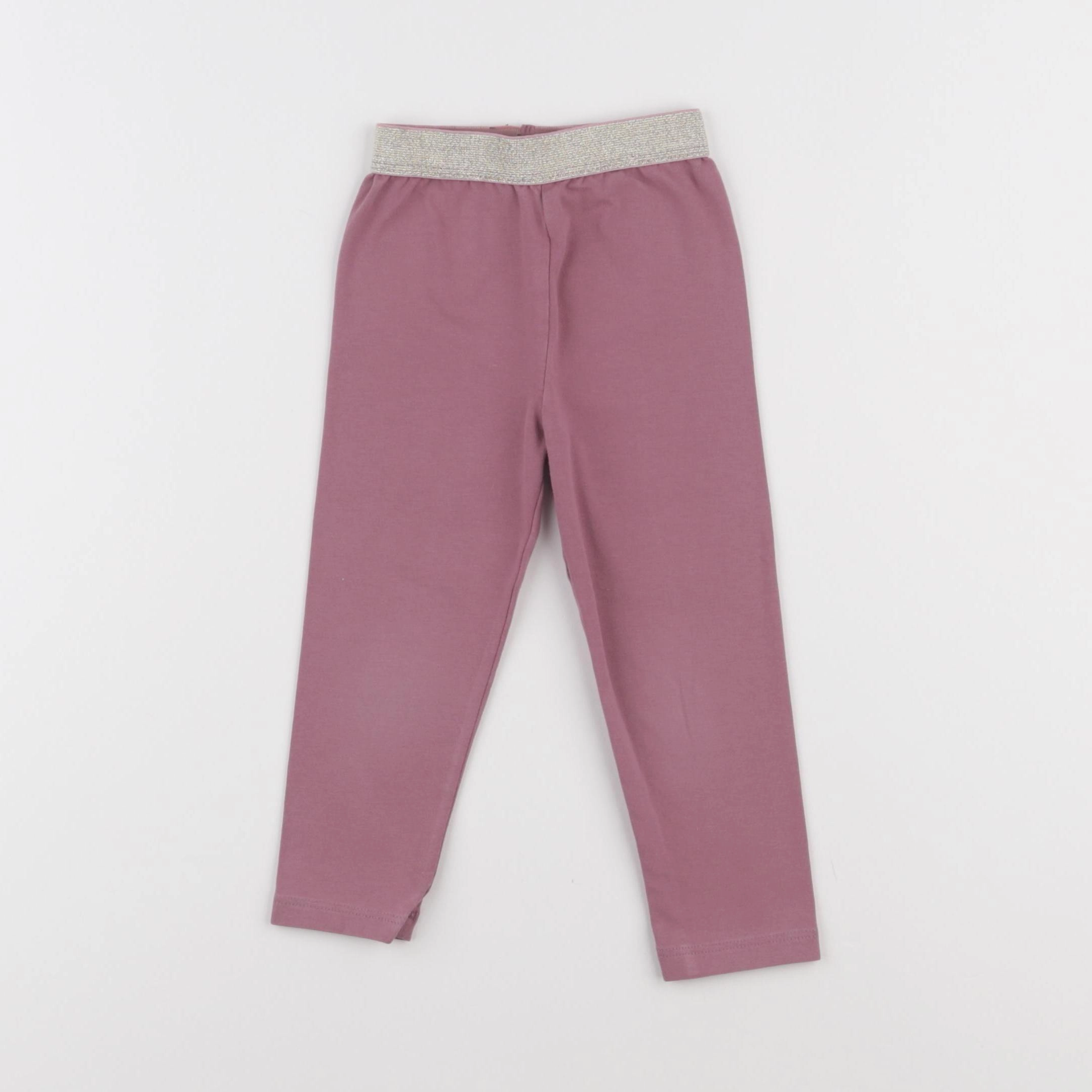 Vertbaudet - legging violet - 2 ans