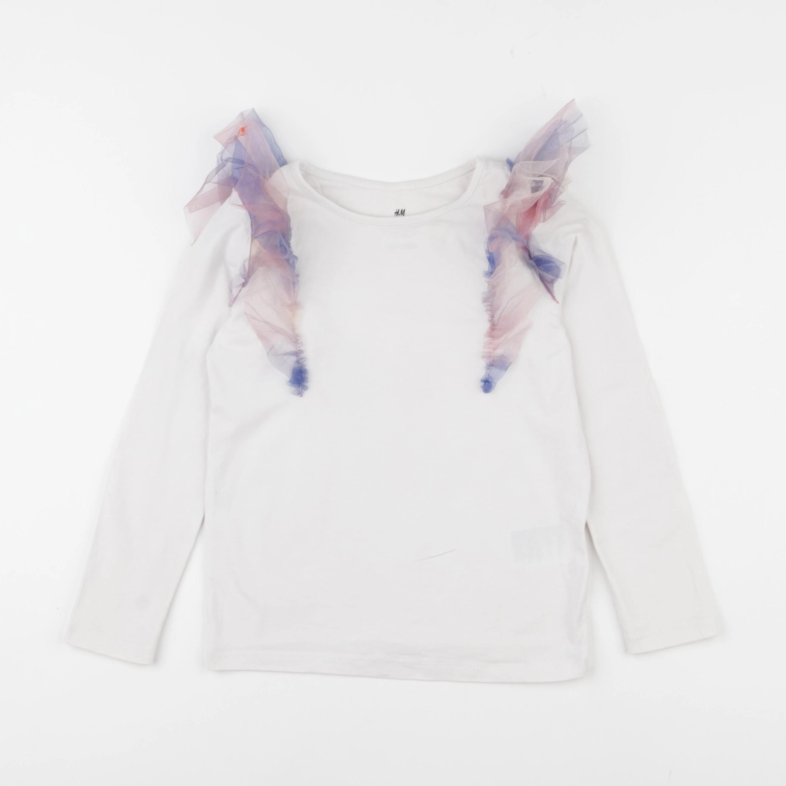 H&M - tee-shirt blanc - 6/8 ans