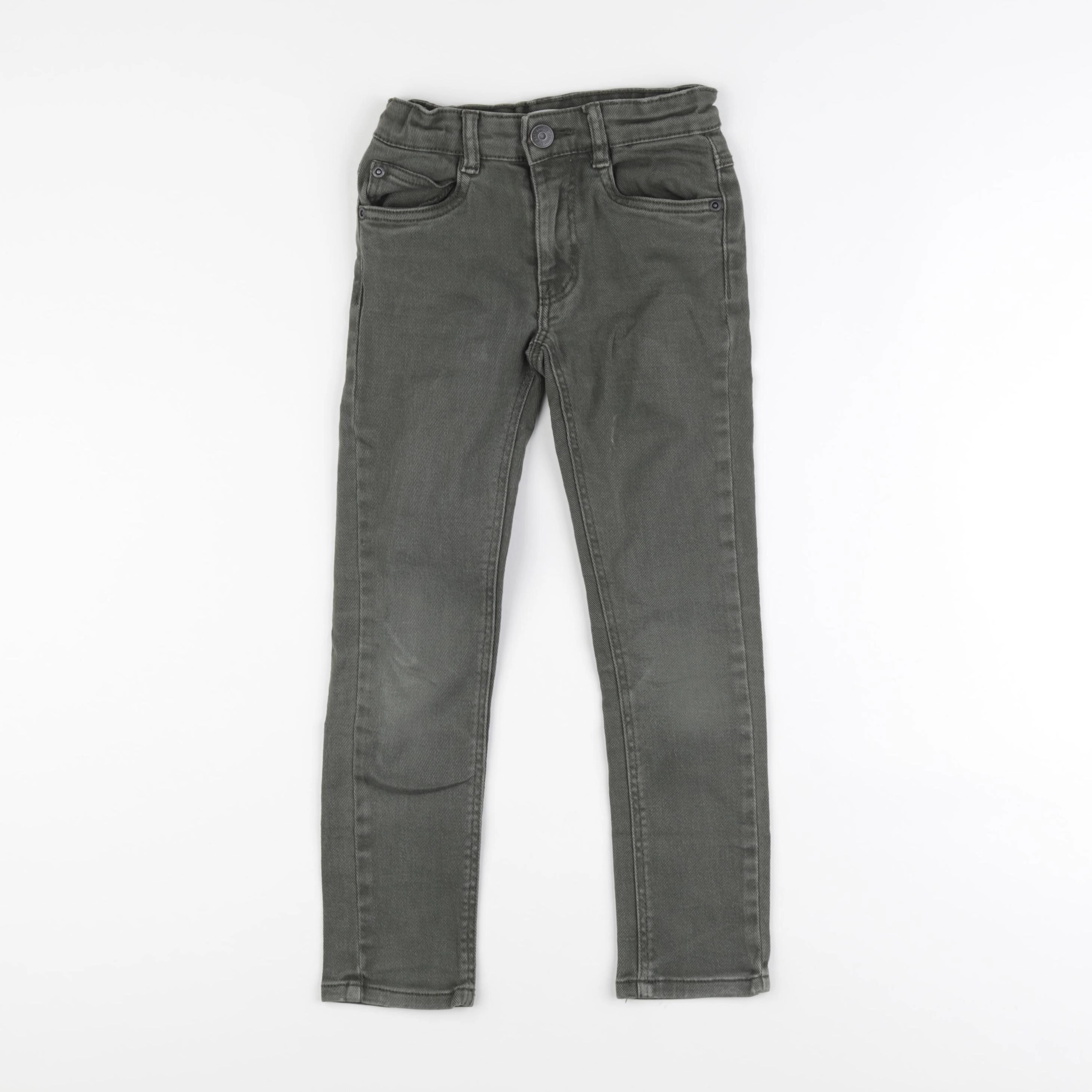 Vertbaudet - jean vert - 8 ans